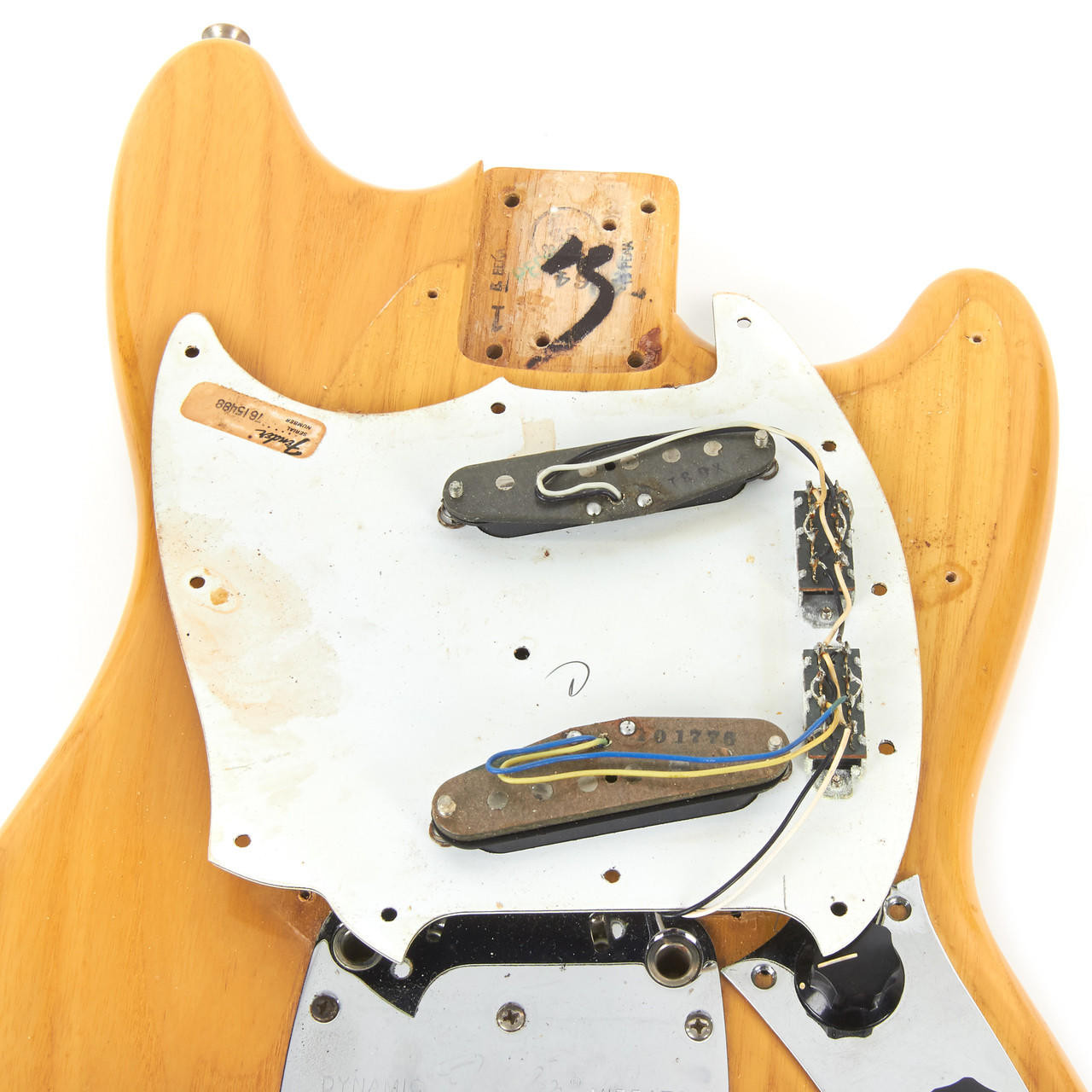 Vintage Fender Mustang Natural 1976 | Cream City Music