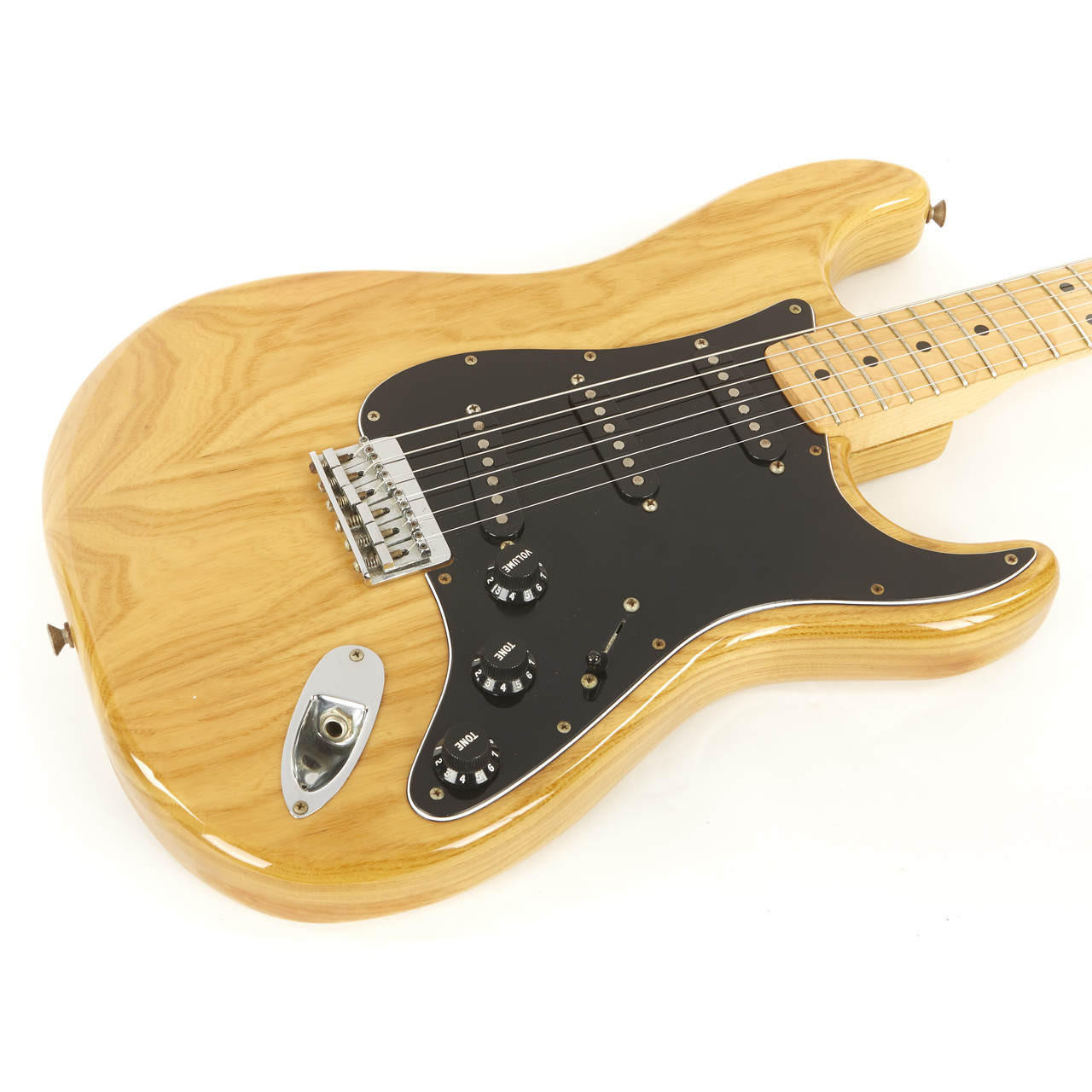 Vintage Fender Hardtail Stratocaster Natural 1981 | Cream