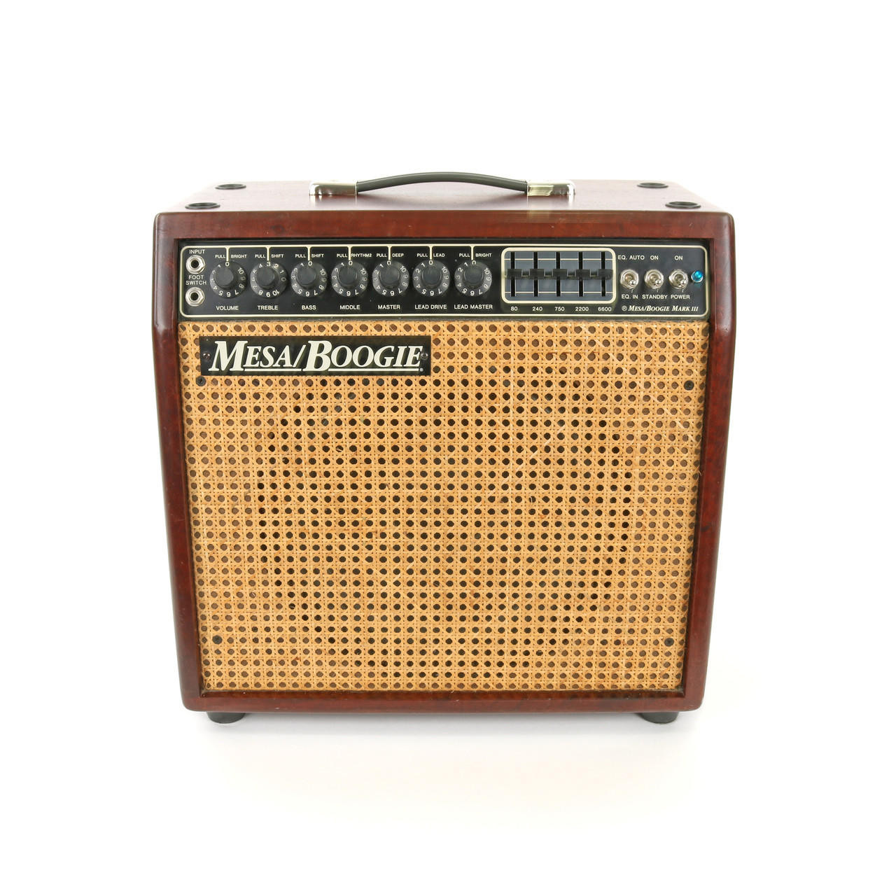 Used Mesa Boogie Mark III Blue Stripe 100W 1x12 Tube Combo Used Mesa Boogie Mark III Blue Stripe 100W 1x12 Tube Combo
