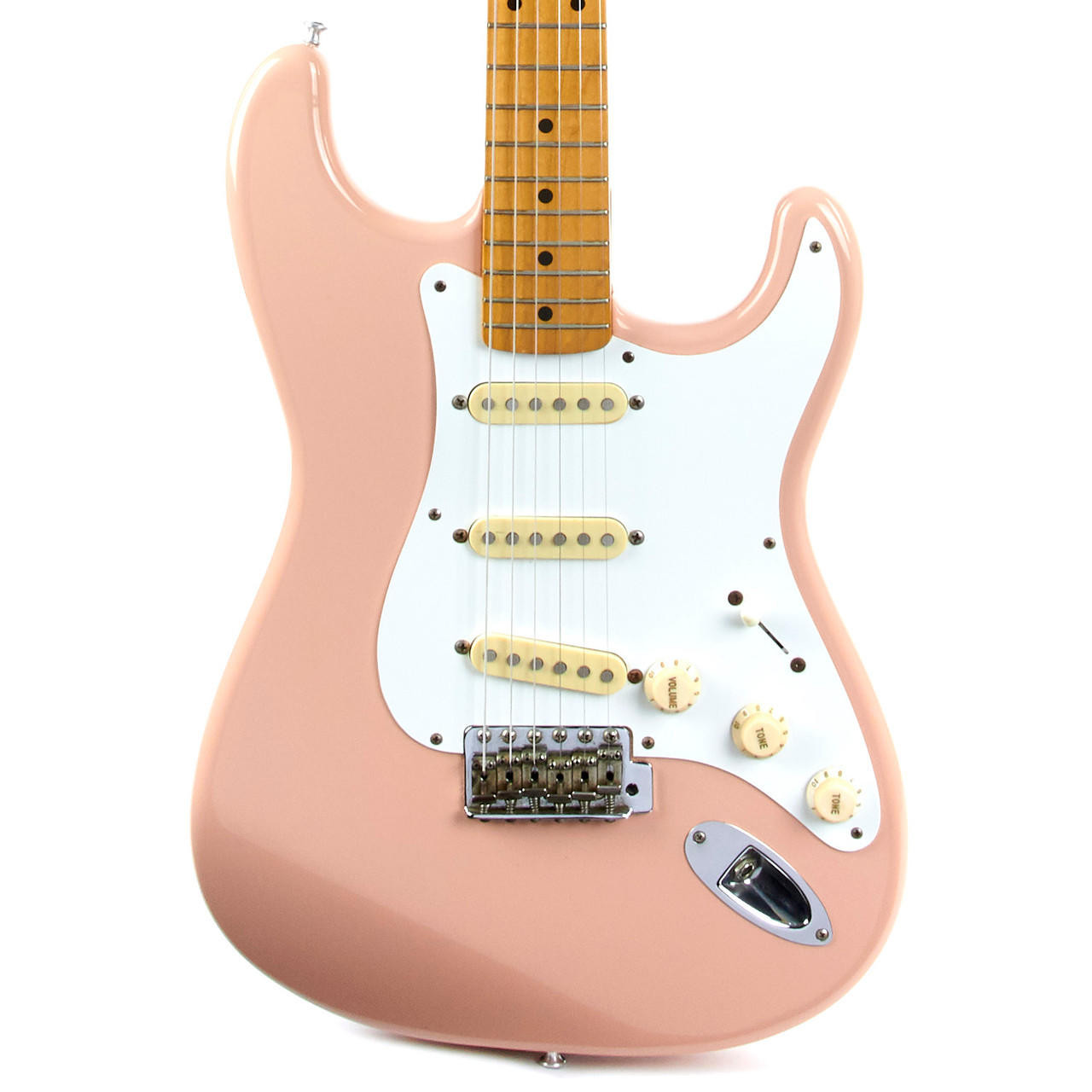 Used Fender Vintage Reissue Stratocaster MIJ Shell Pink 1996