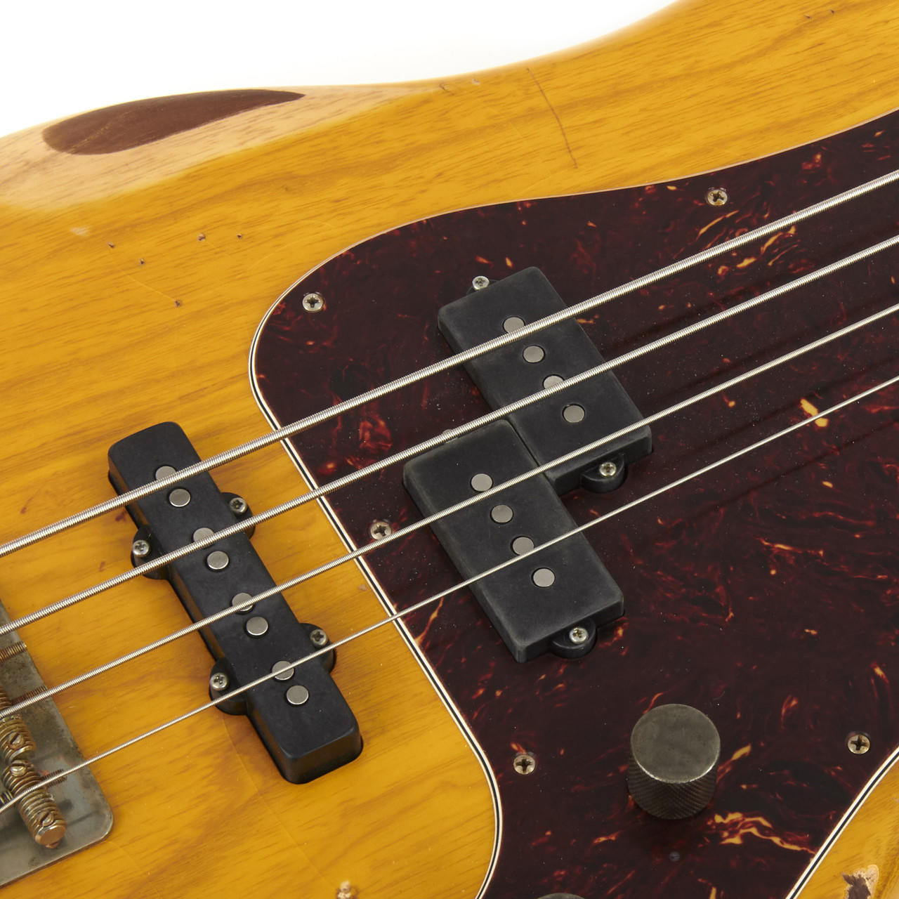 Used Nash PB-63/J Bass Amber Natural Finish 2011 | Cream City Music