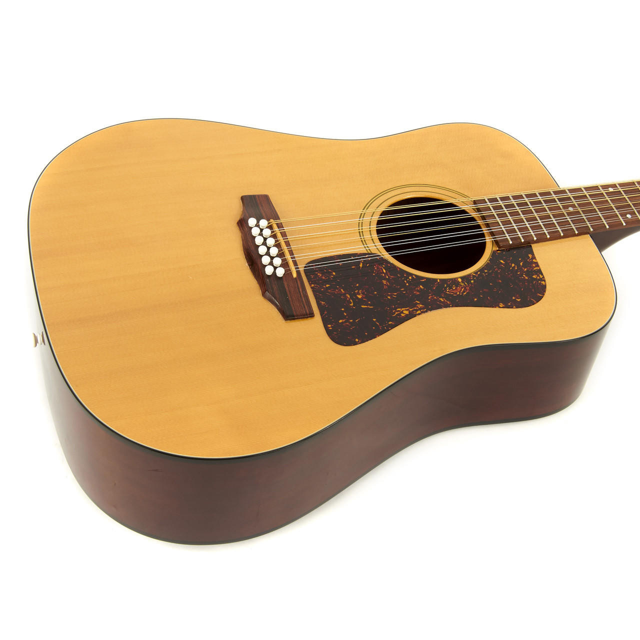 Used Vintage Guild D25-12NT 12-String Dreadnought Natural 1987 