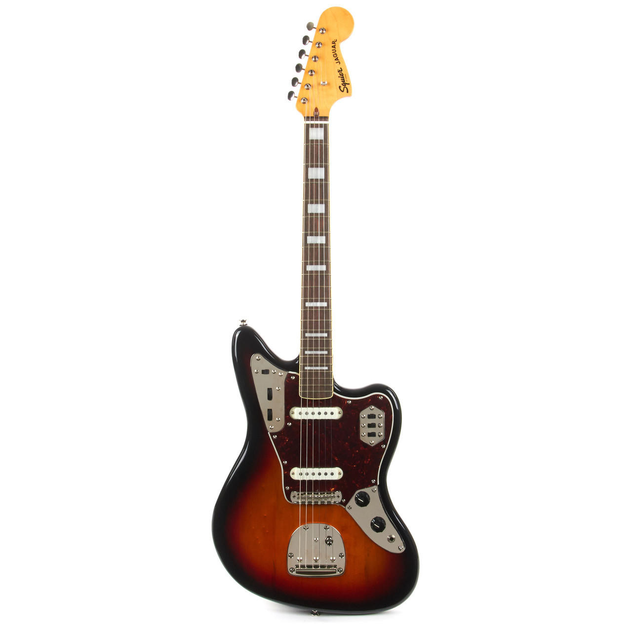 Squier Classic Vibe '70s Jaguar Laurel - 3 Tone Sunburst | Cream
