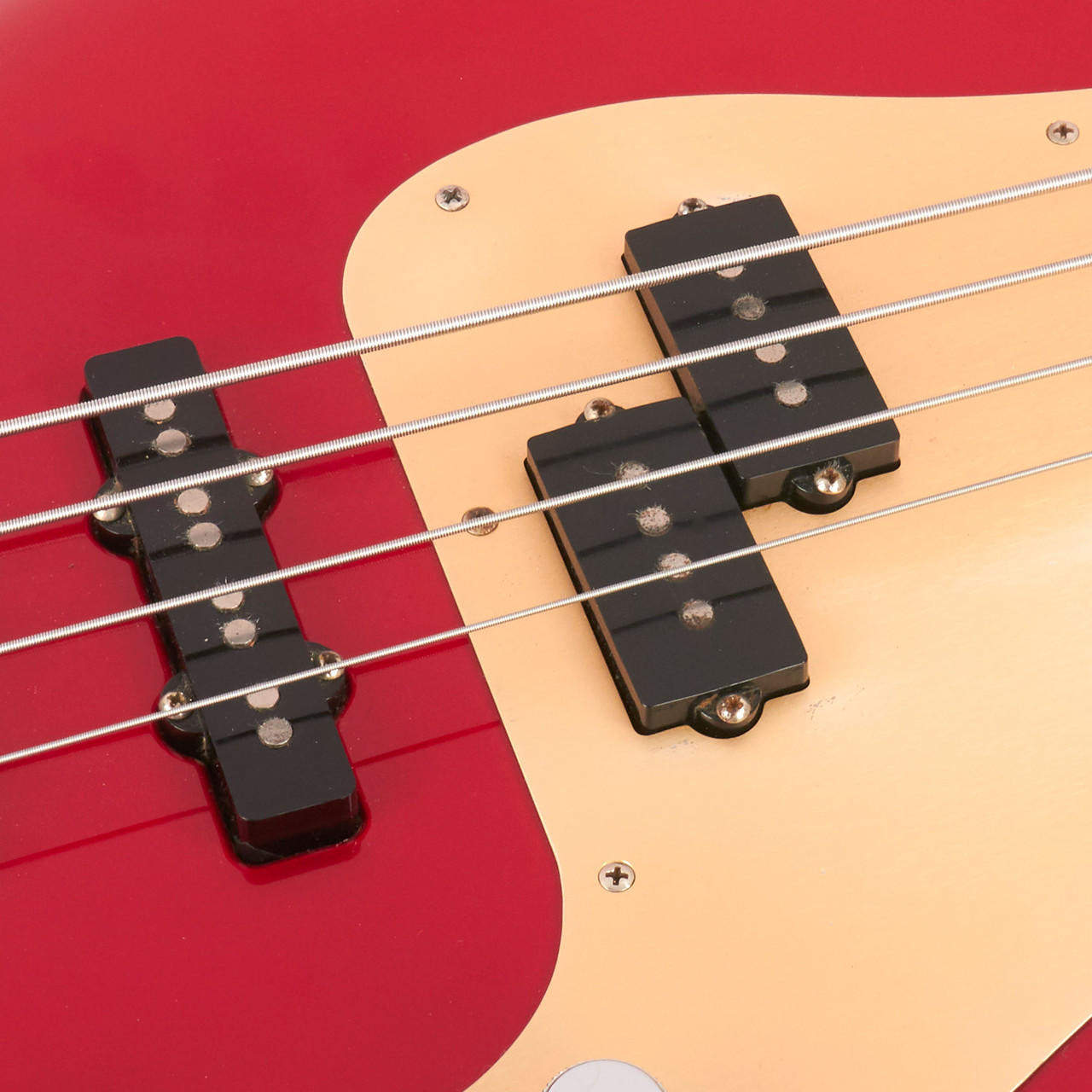 Used Fender California Series Precision Bass Special Candy Apple