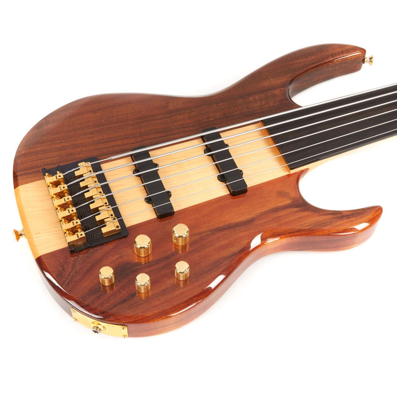 Used USA Carvin LB-76F 6-String Fretless Bass