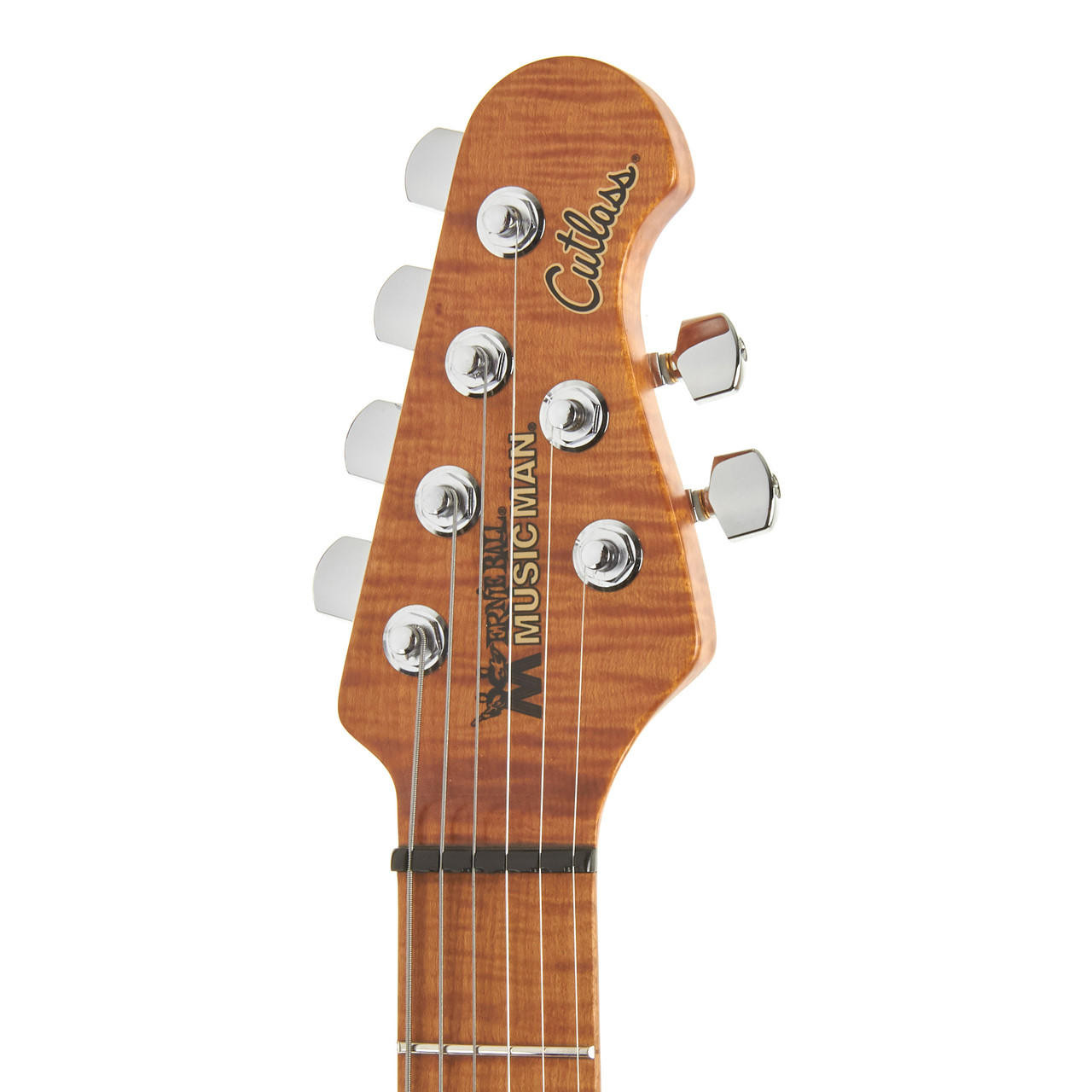 Used Ernie Ball Music Man Cutlass RS HSS Firemist Silver