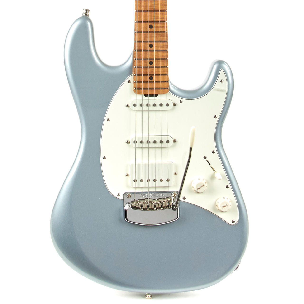 Used Ernie Ball Music Man Cutlass RS HSS Firemist Silver