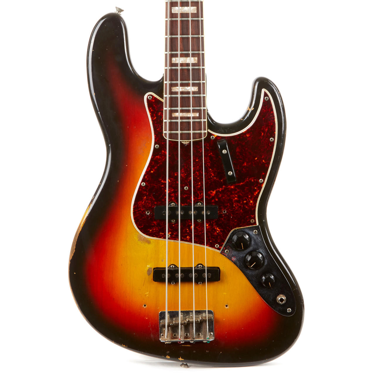 Vintage Fender Jazz Bass Sunburst 1967 | Cream City Music