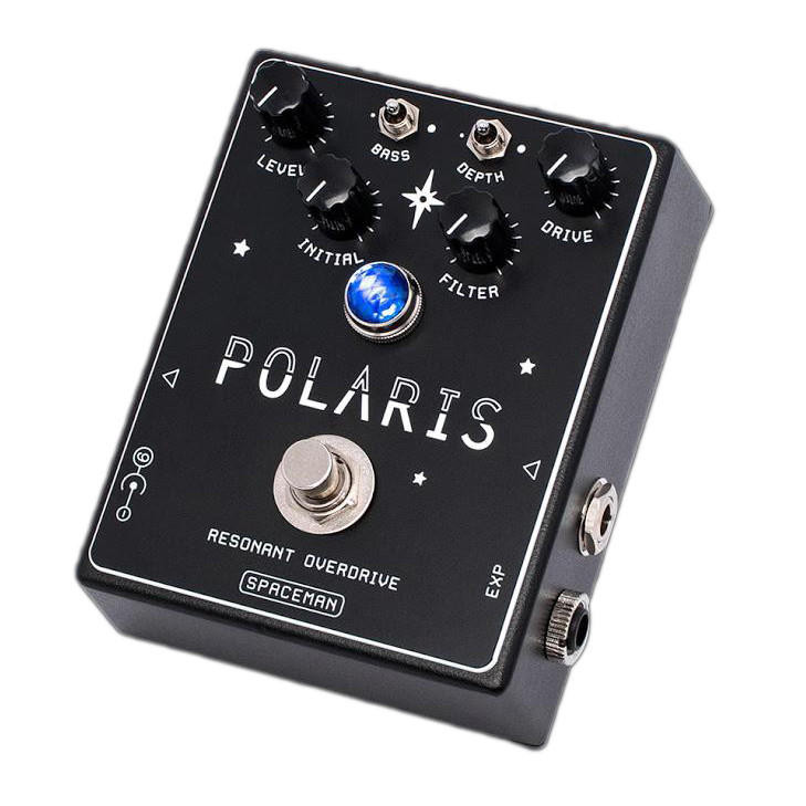 Spaceman Effects Polaris Resonant Filter Overdrive Pedal Black