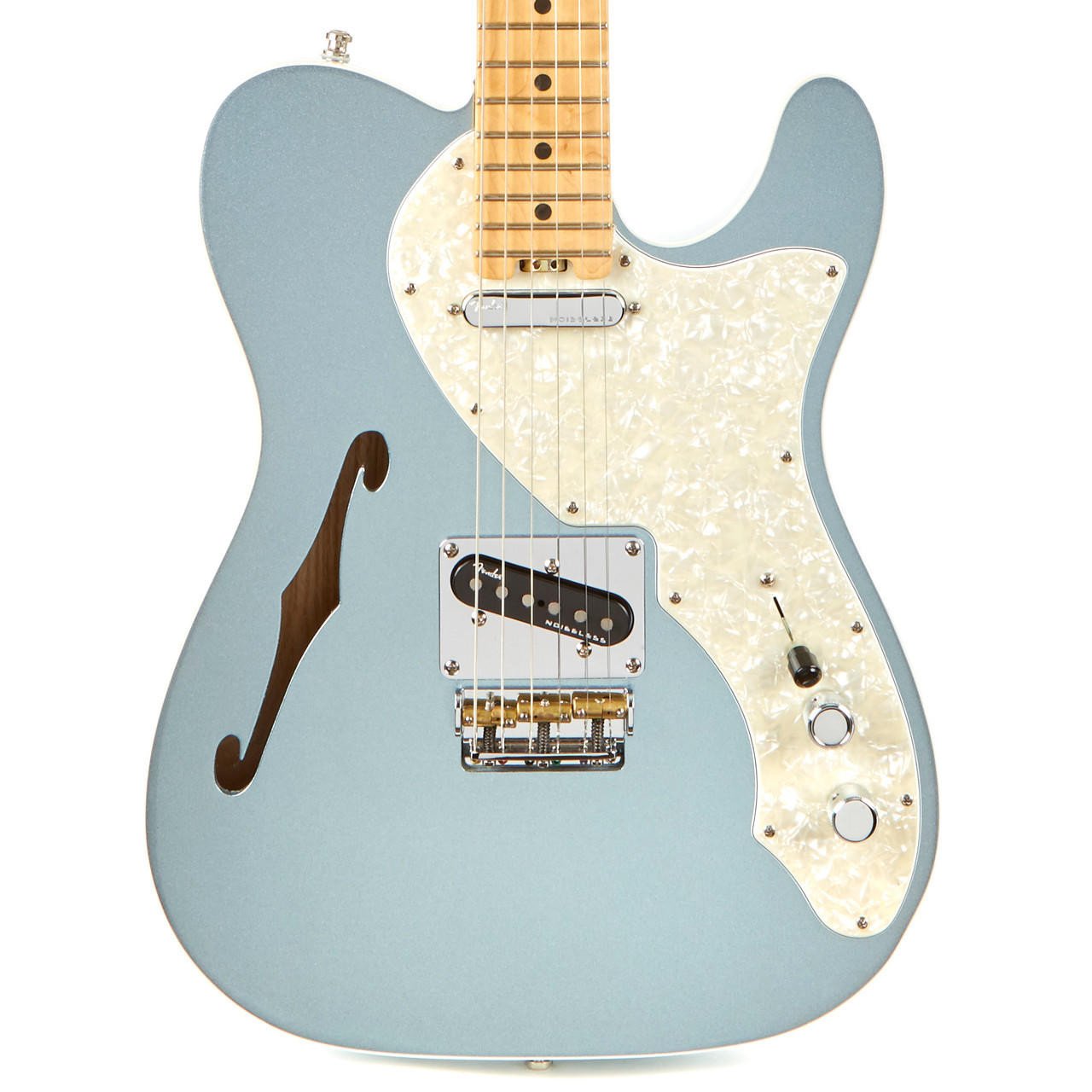 Used Fender American Elite Telecaster Thinline Mystic Ice