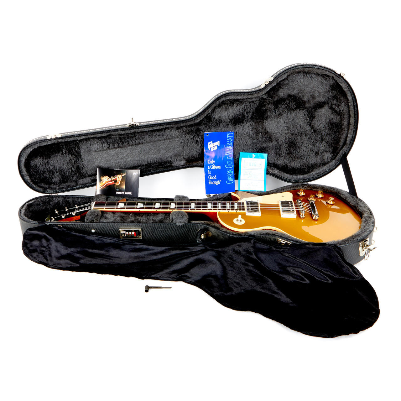 ギター Gibson Les Paul Gold Top 2004 2004 Gibson Les Paul Classic Goldtop | Guitar Chimp