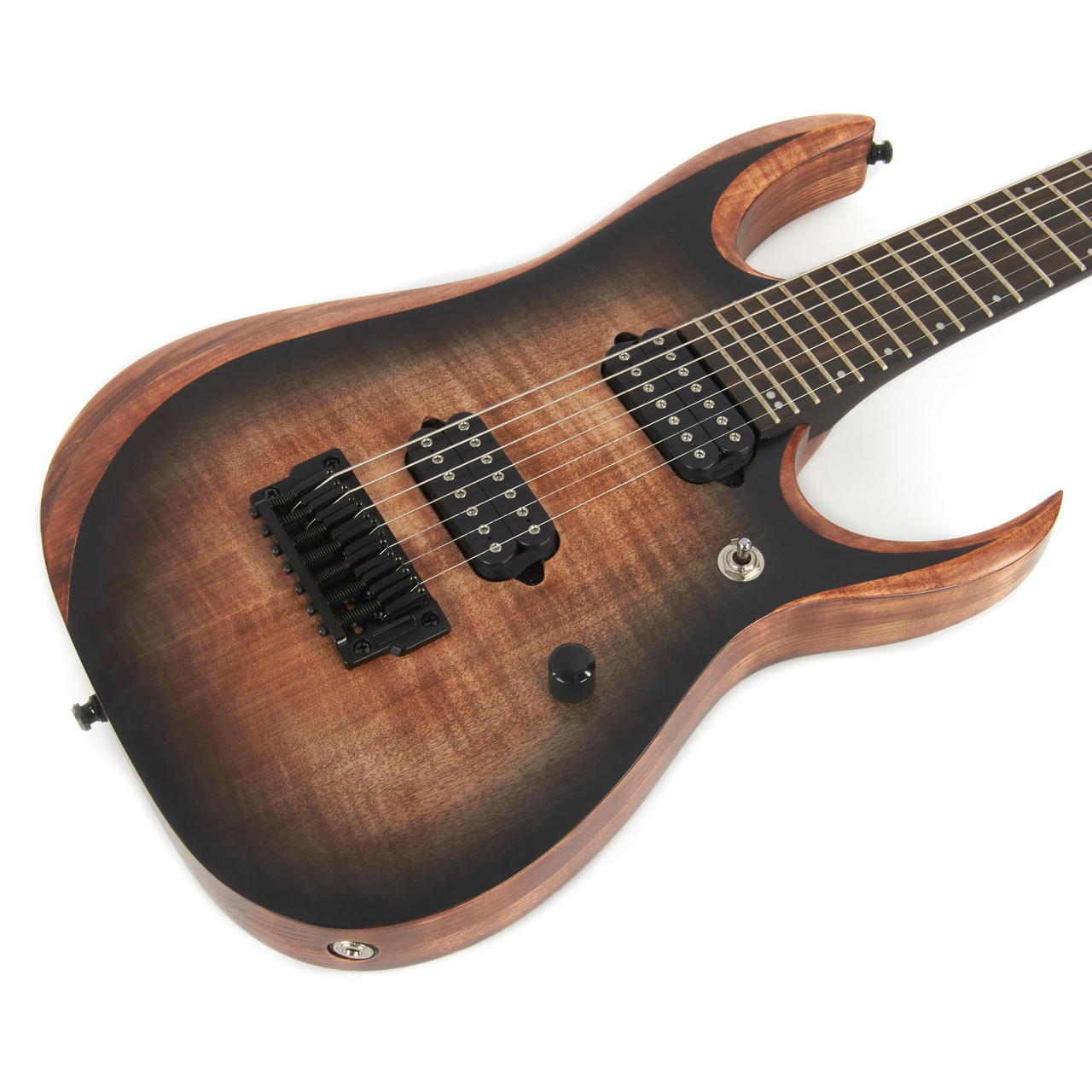 Ibanez RGD71AL Axion Label 7 String - Antique Brown Stained Burst