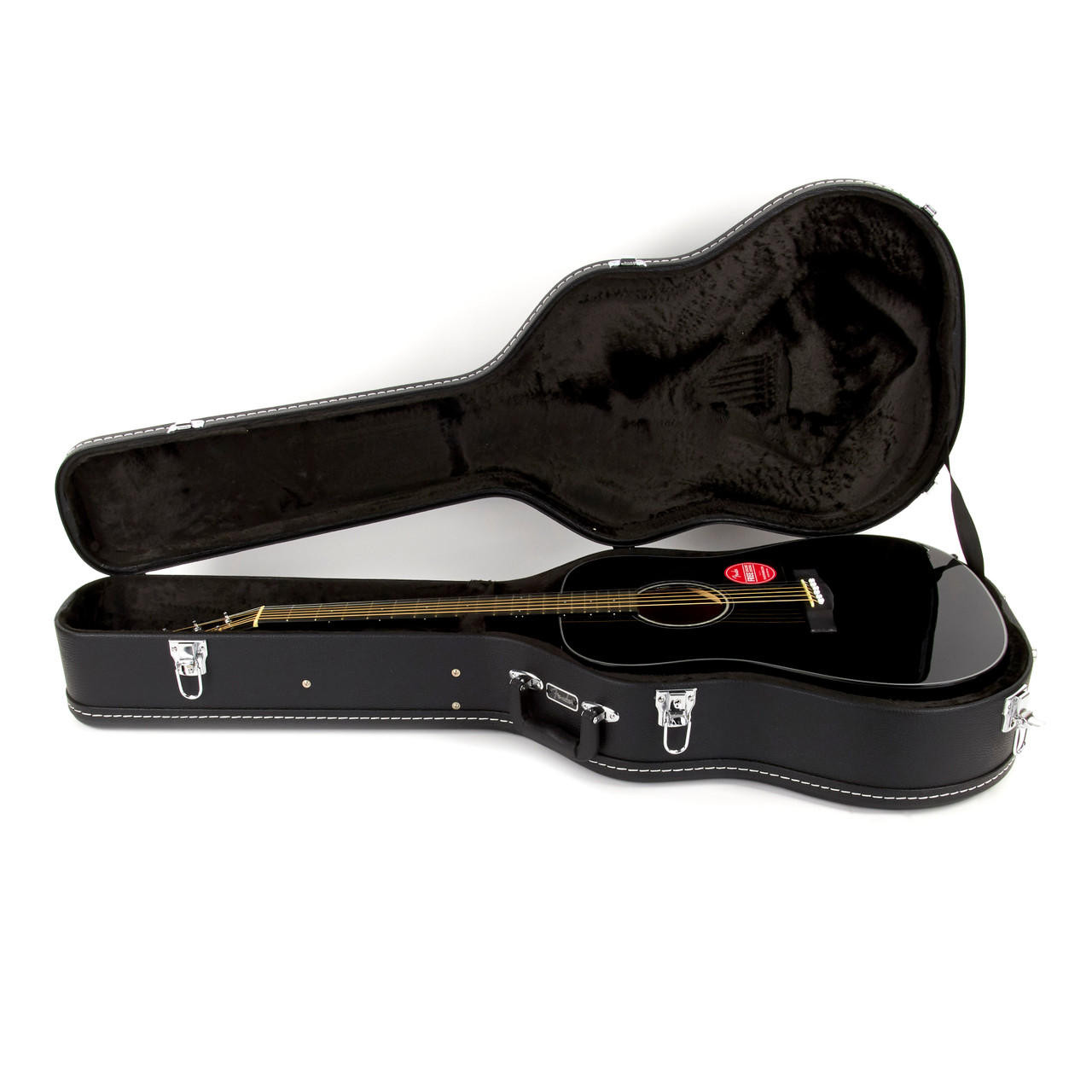 Fender CD-60 Dreadnought V3 with Case - Black | Cream City Music