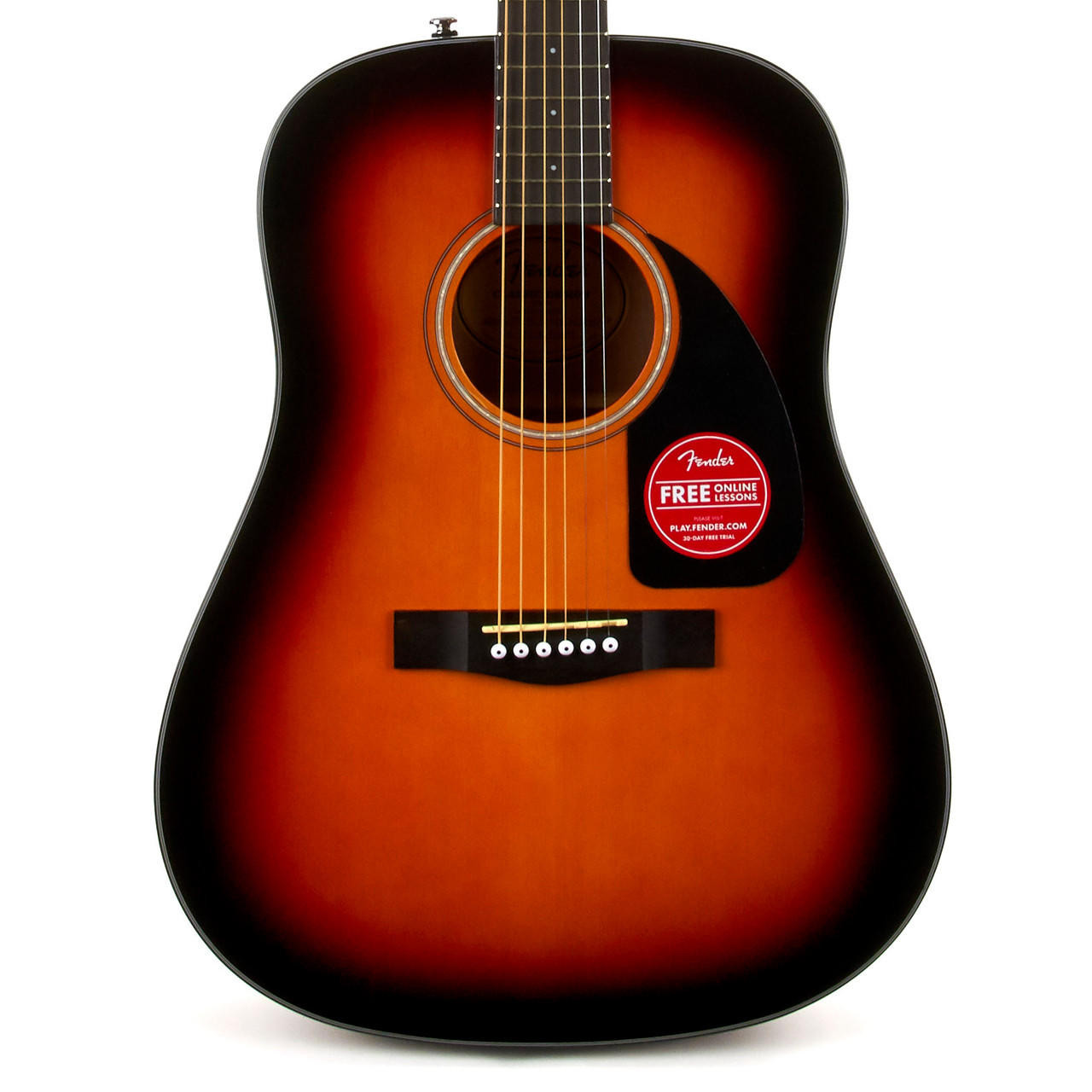 Fender CD-60 Dreadnought V3 with Case - Sunburst | Cream City Music