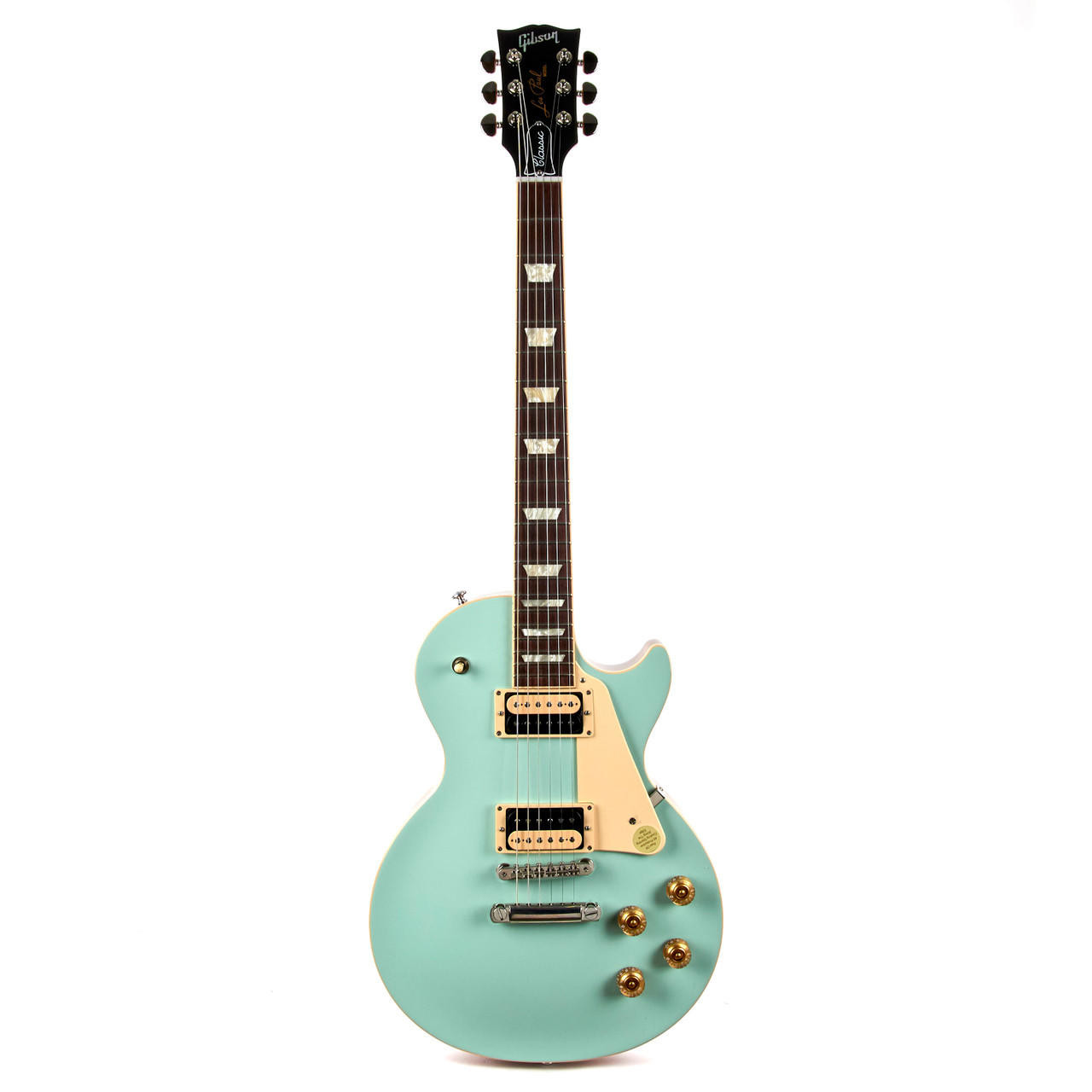 Used Gibson Les Paul Classic T Surf Green 2017 | Cream City