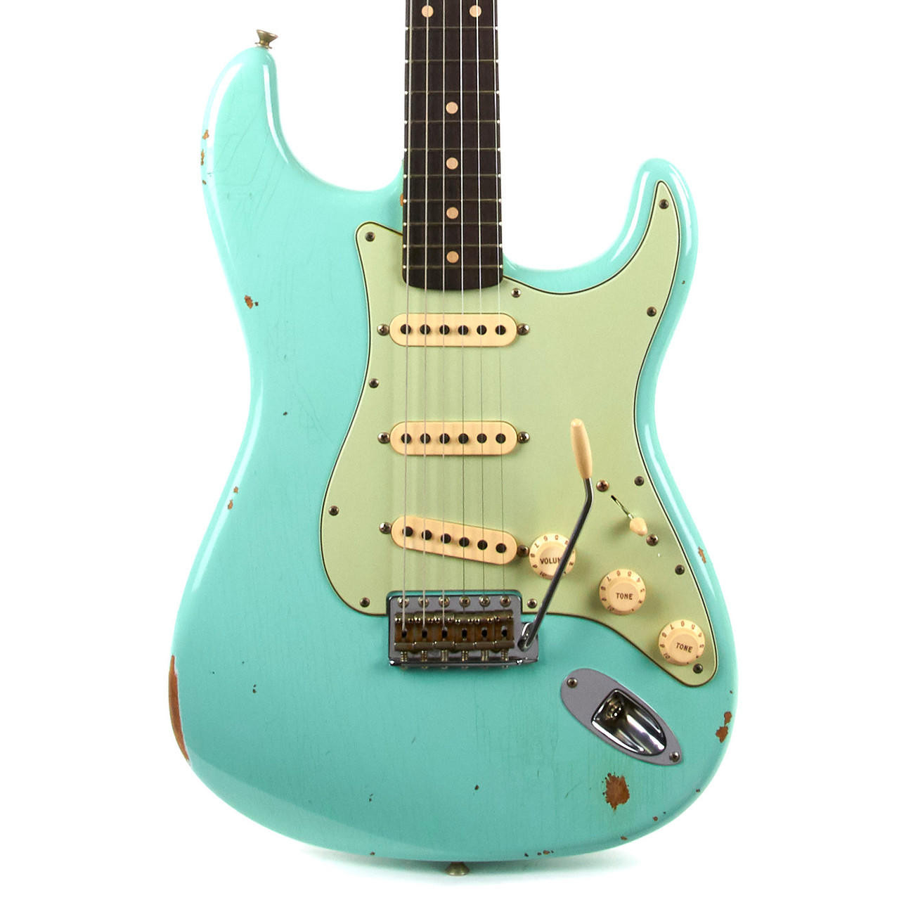 Used Fender Custom Shop MVP 1960 Stratocaster Relic Surf Green