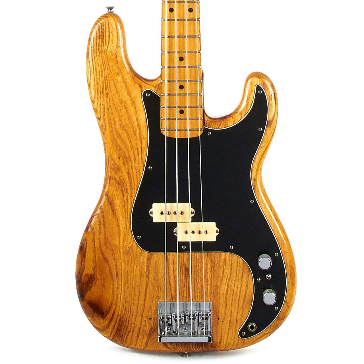 Vintage Fender Precision Bass Natural 1975 | Cream City Music