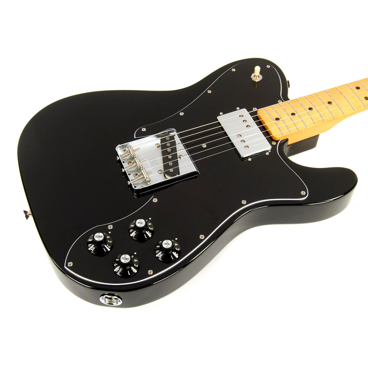 Fender Vintera '70s Telecaster Custom Maple - Black | Cream City Music
