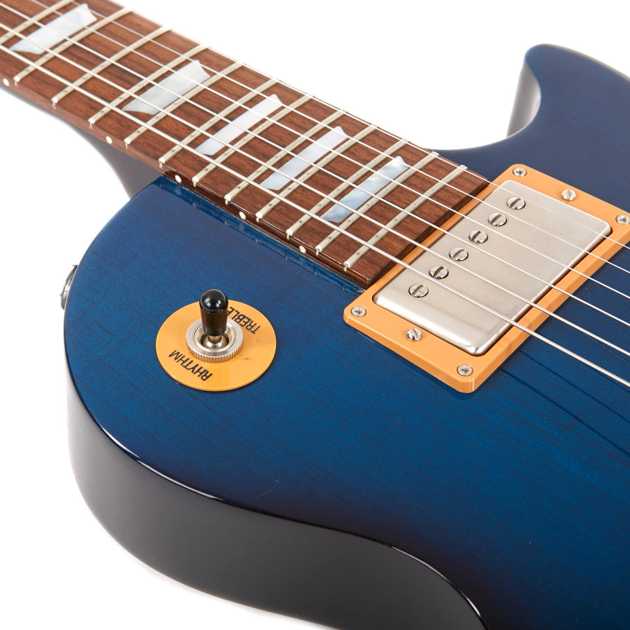 Used Gibson Les Paul Studio Blue Burst 2015 | Cream City Music