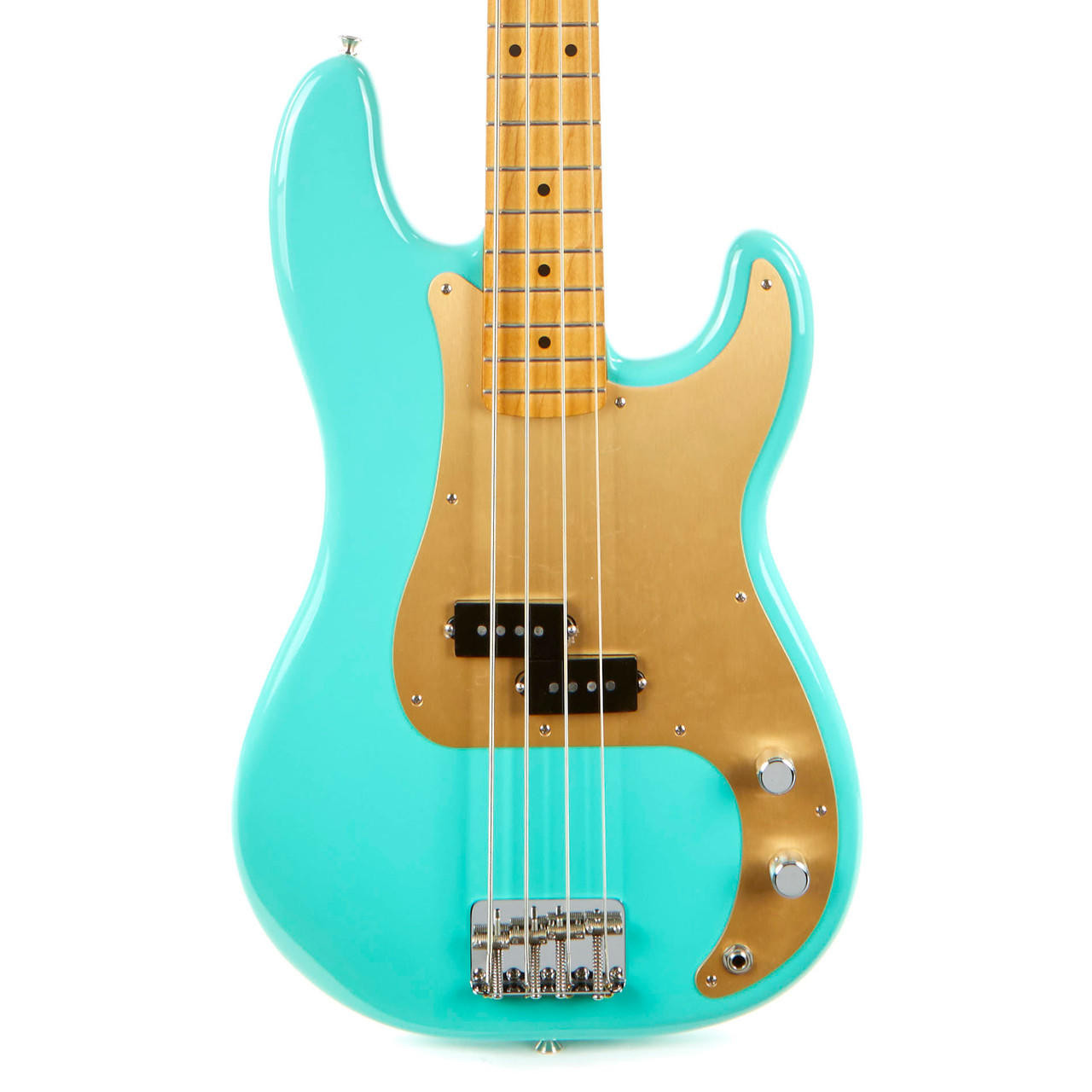 Fender Vintera '50s Precision Bass Maple - Sea Foam Green | Cream