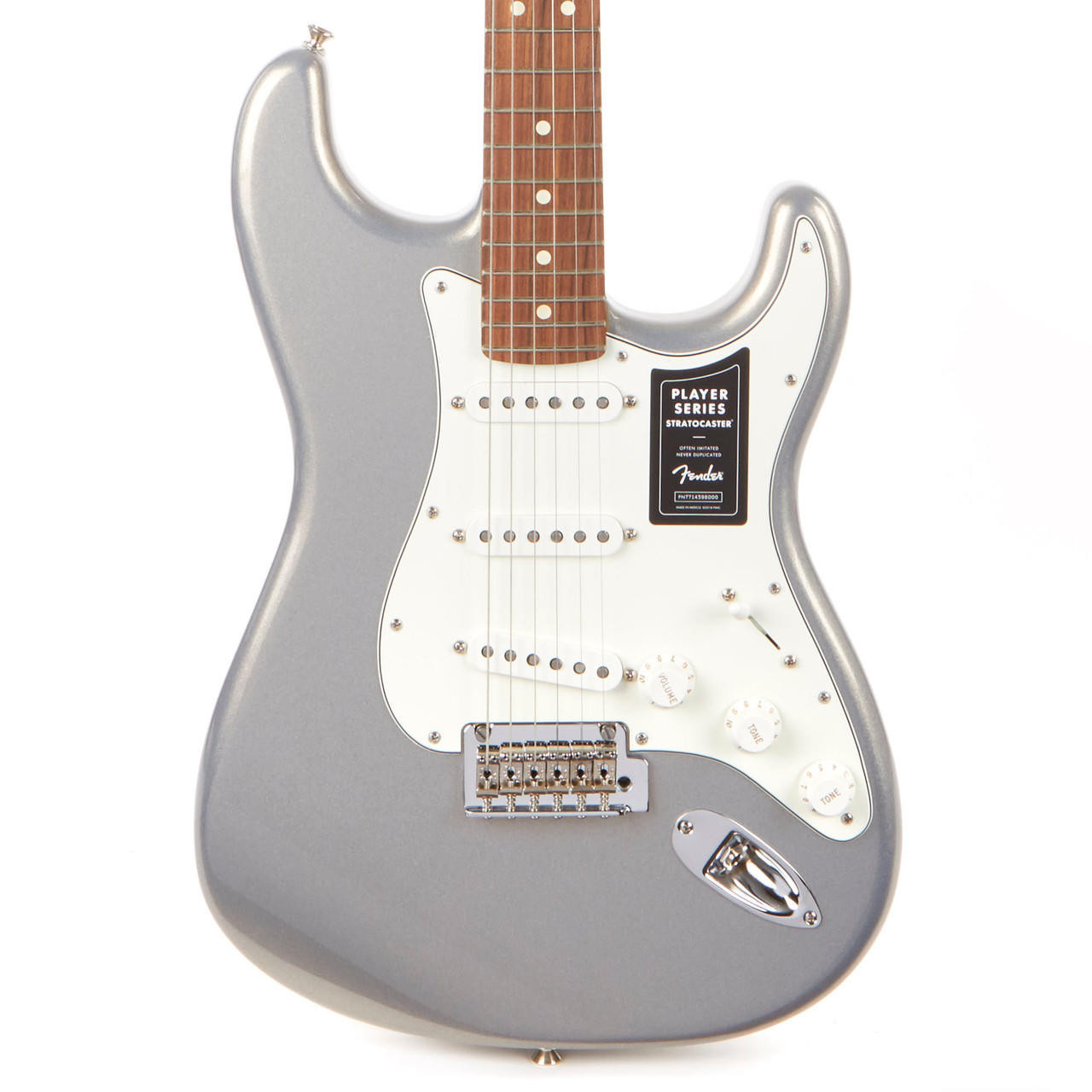 Fender Player Series Stratocaster Pau Ferro - Silver | Cream City