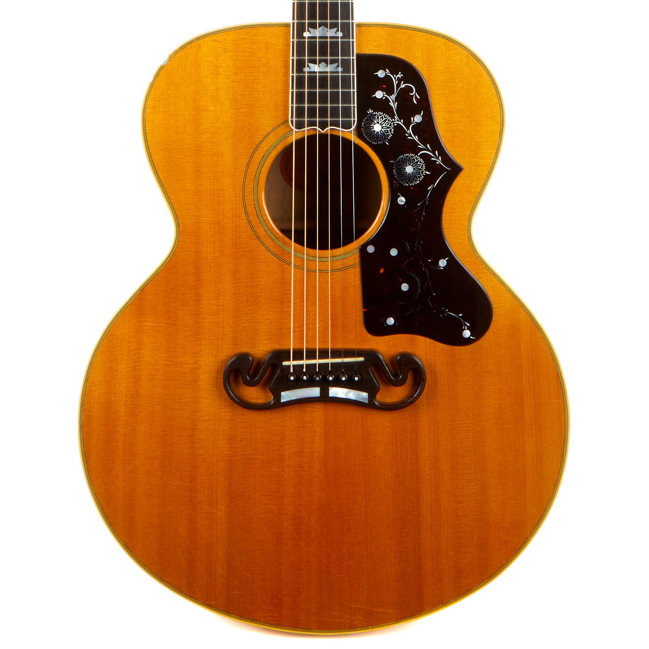 Used Gibson J-200 Jumbo Acoustic Natural 1996 | Cream City Music