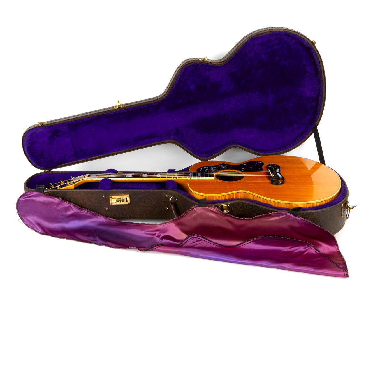 Used Gibson J-200 Jumbo Acoustic Natural 1996 | Cream City Music