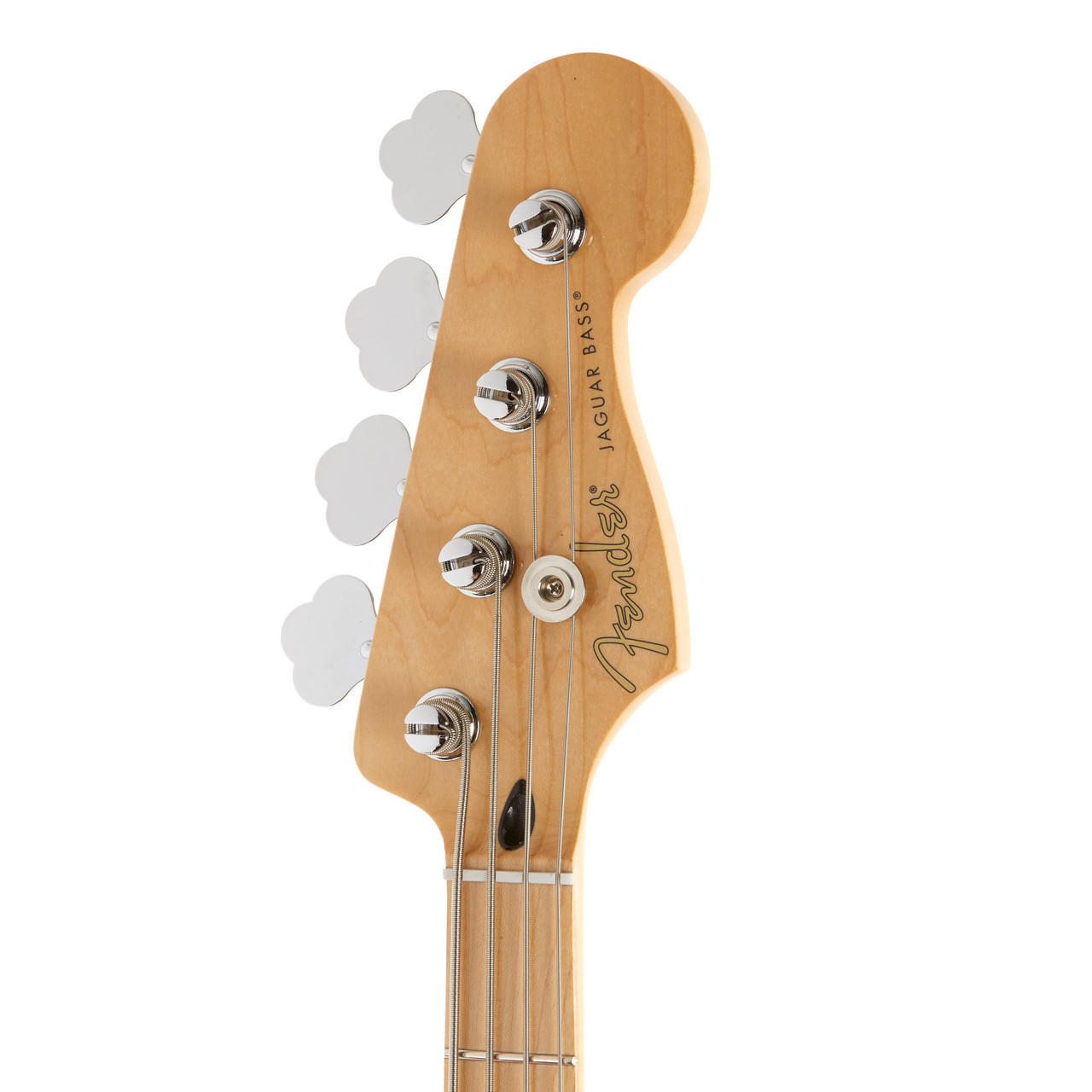Fender Player Jaguar Bass Maple - Silver | Cream City Music