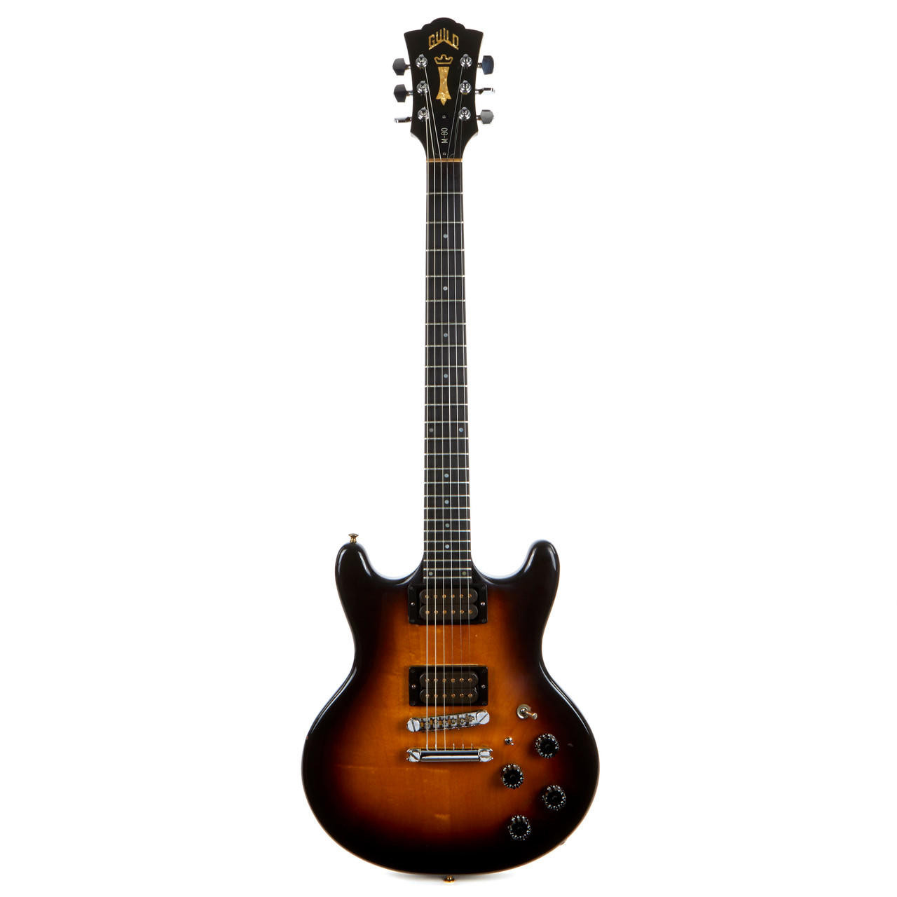 Vintage Guild M-80 Sunburst 1981 (HA100150) | Cream City Music Vintage Guild M-80 Sunburst 1981 (HA100150) | Cream City Music
