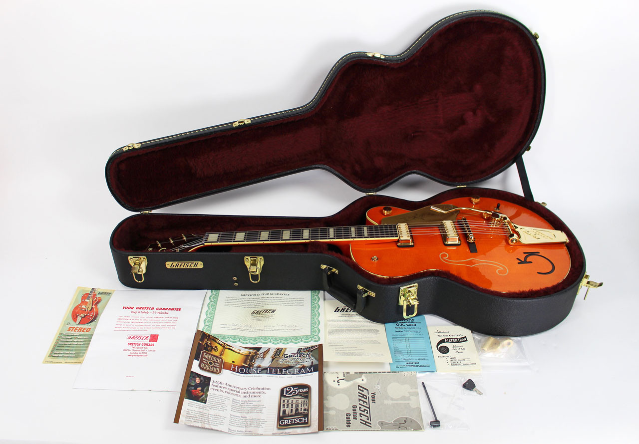 G6120 - CGP Pro Chet Atkins Stereo Orange Lacquer Limited Edition