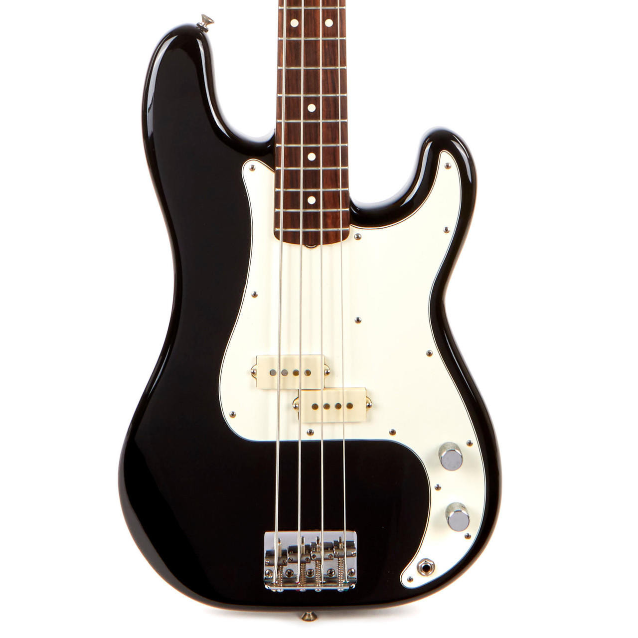 Vintage Fender Precision Bass Black 1983 | Cream City Music