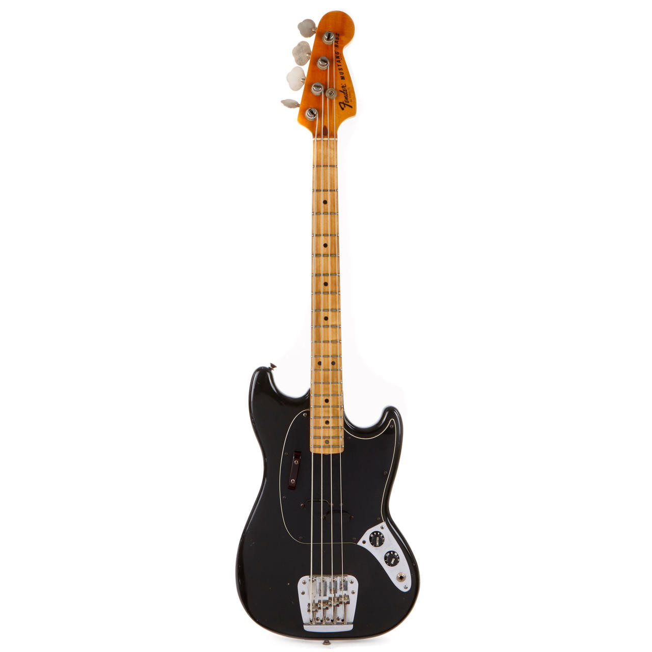 Vintage Fender Mustang Bass Black 1978 | Cream City Music