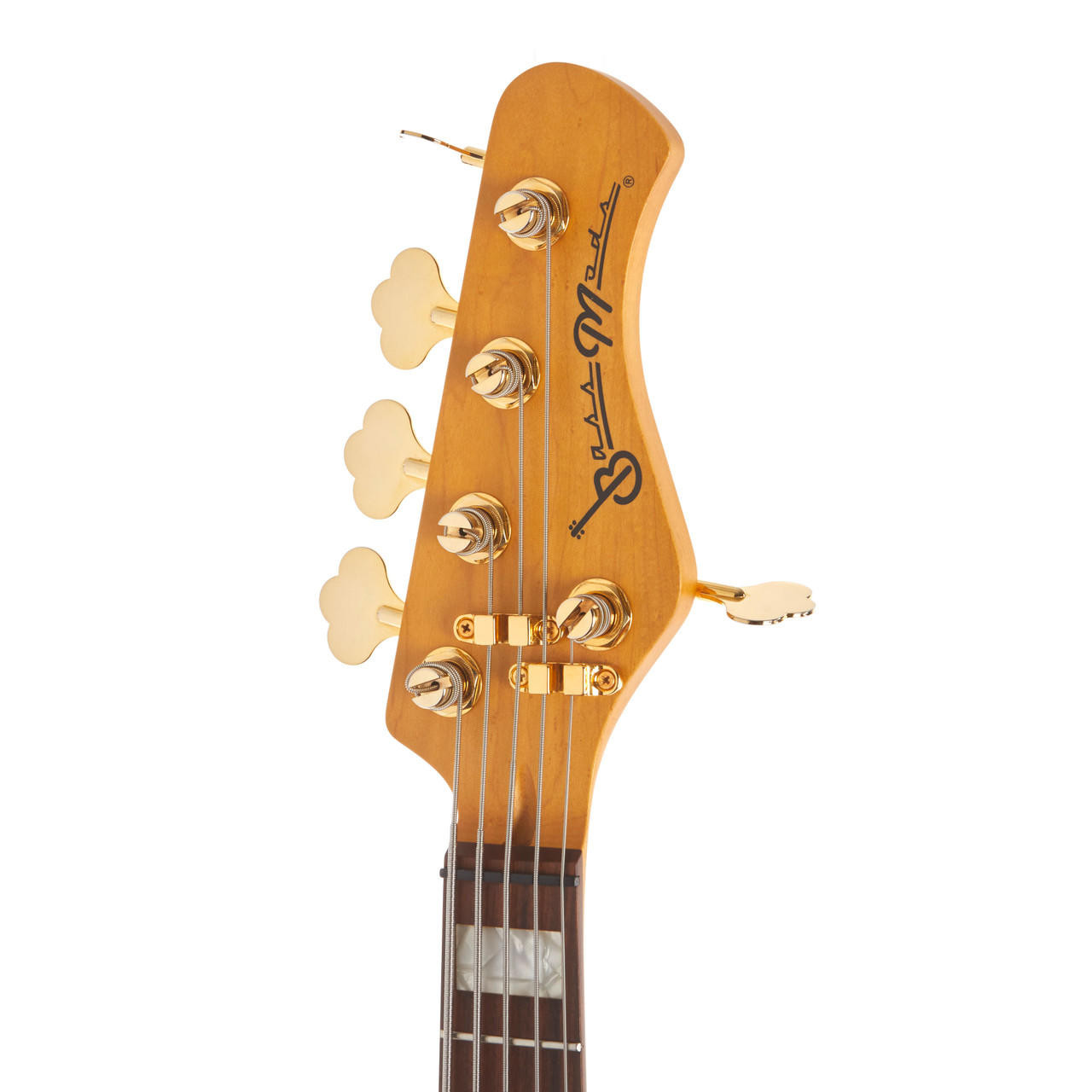 Used Bass Mods K-534 5-String White 2017 | Cream City Music