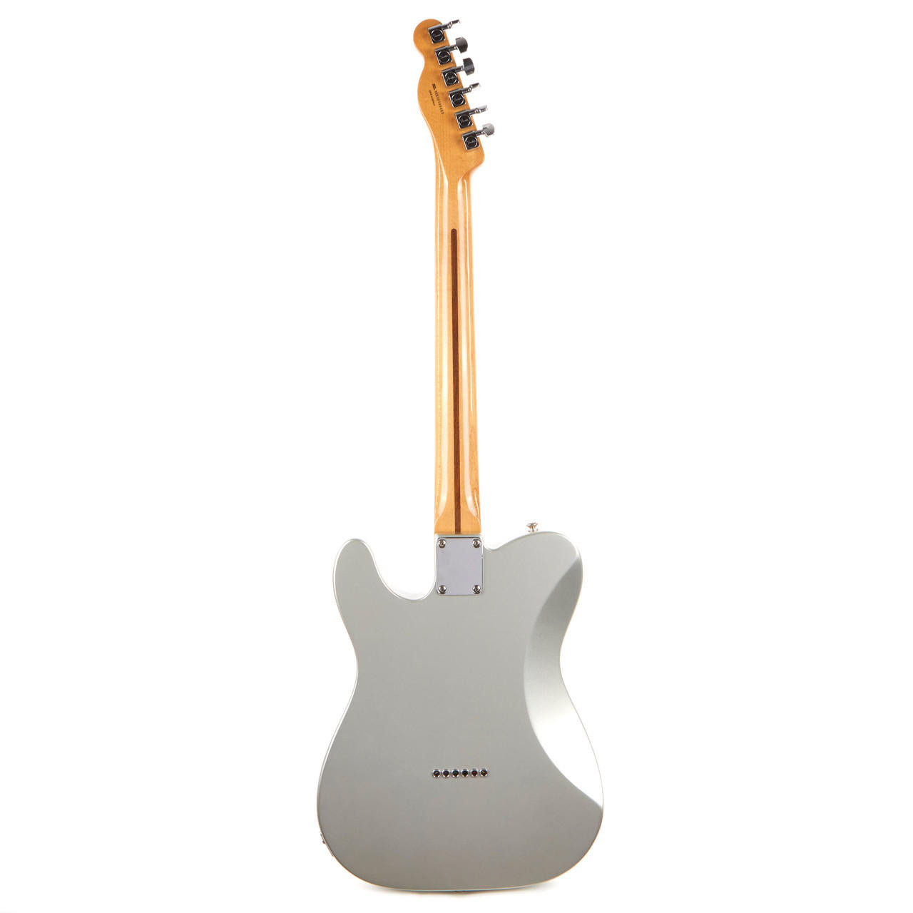Used Fender Blacktop Telecaster HH Ghost Silver MIM 2010