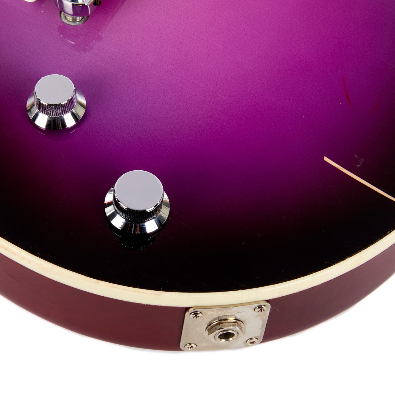 Used Gibson Les Paul Goddess Lefty Purple Burst 2006 | Cream City