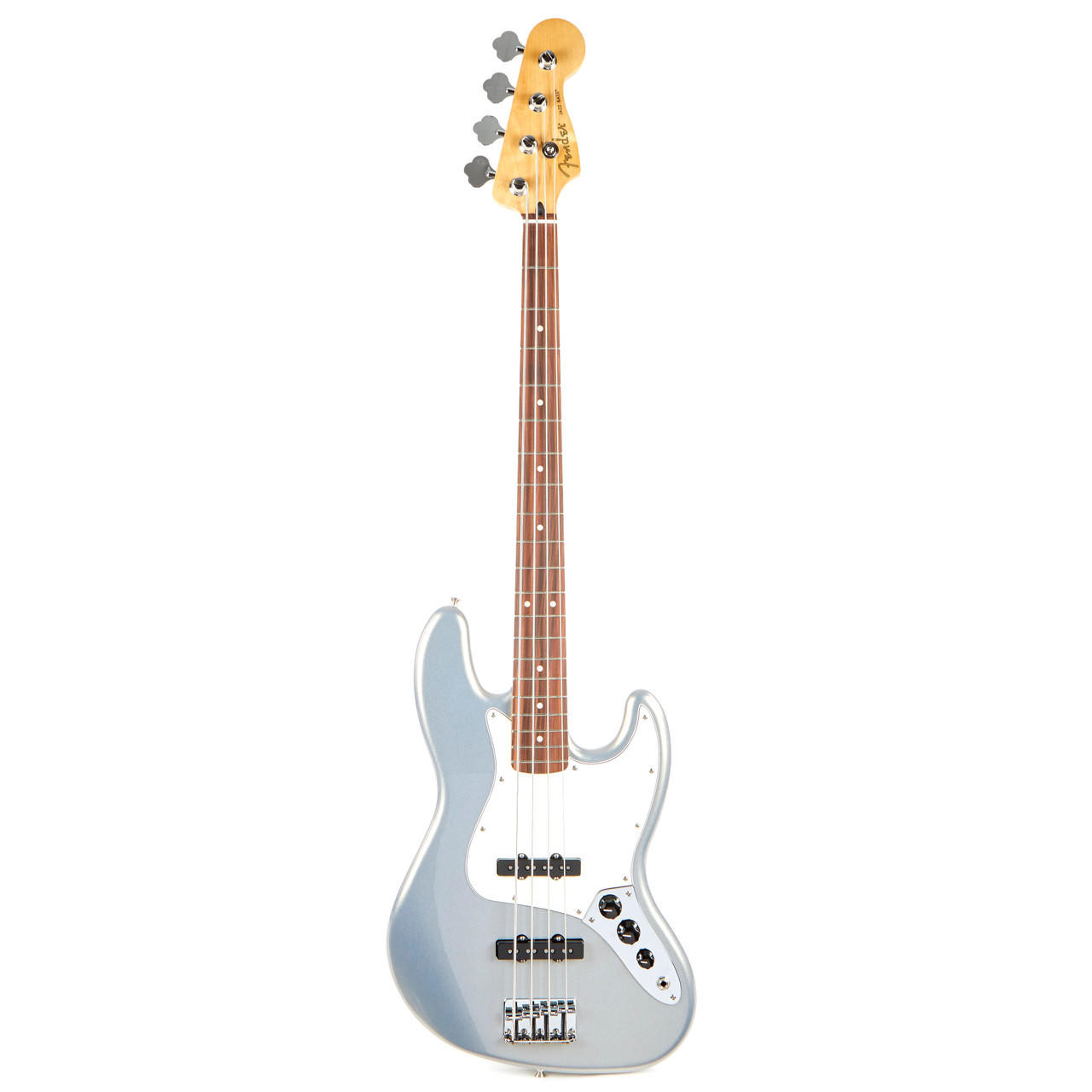 Fender Player Series Jazz Bass Pau Ferro - Silver | Cream City Music