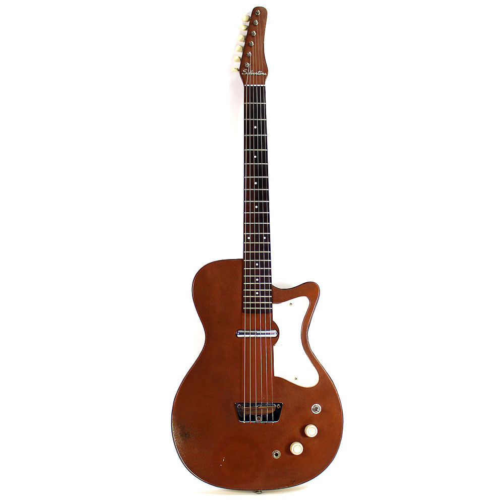 Vintage 1961 Silvertone U-1 Copper Finish | Cream City Music