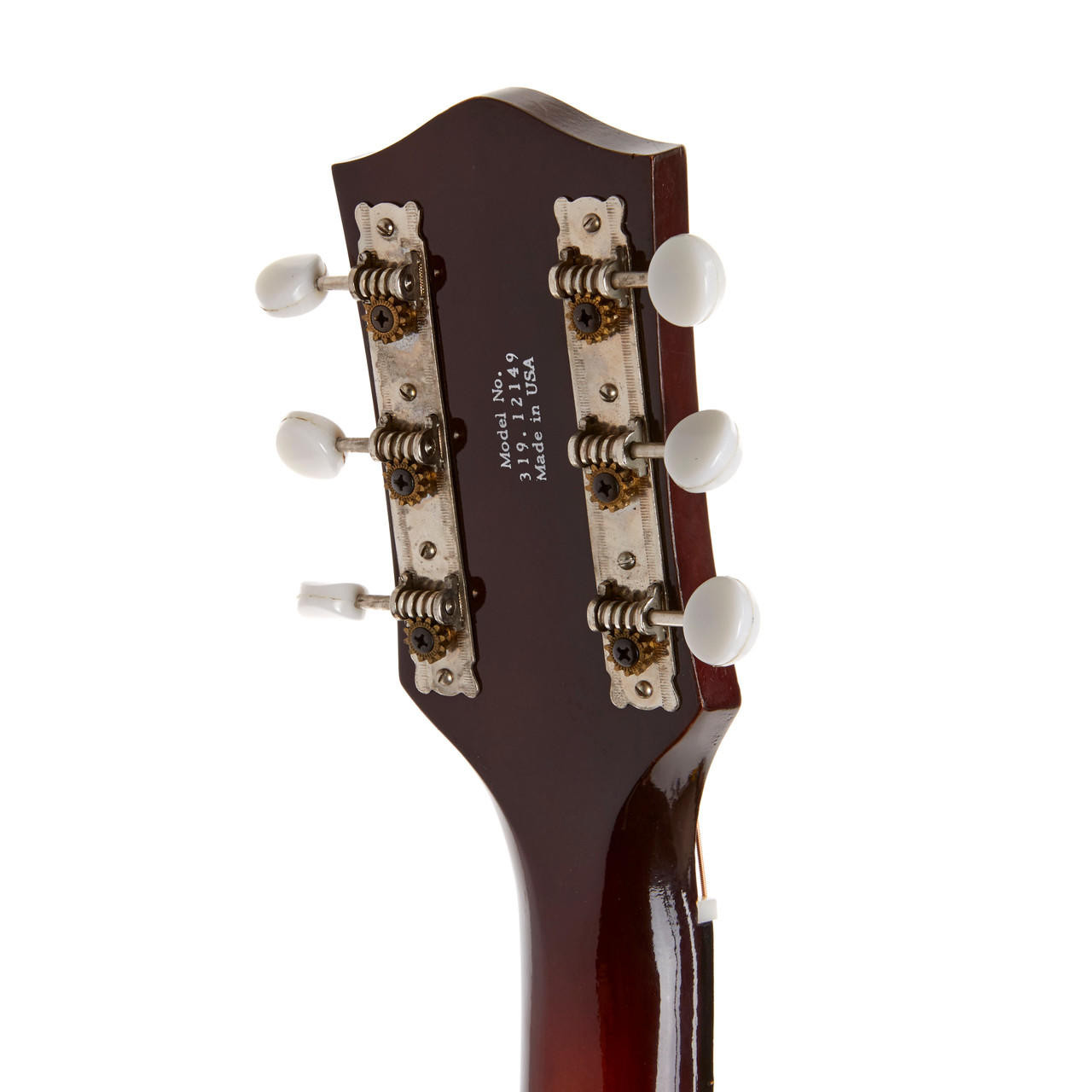 Vintage Silvertone Model 319-12149 Flat Top Acoustic Sunburst 1969