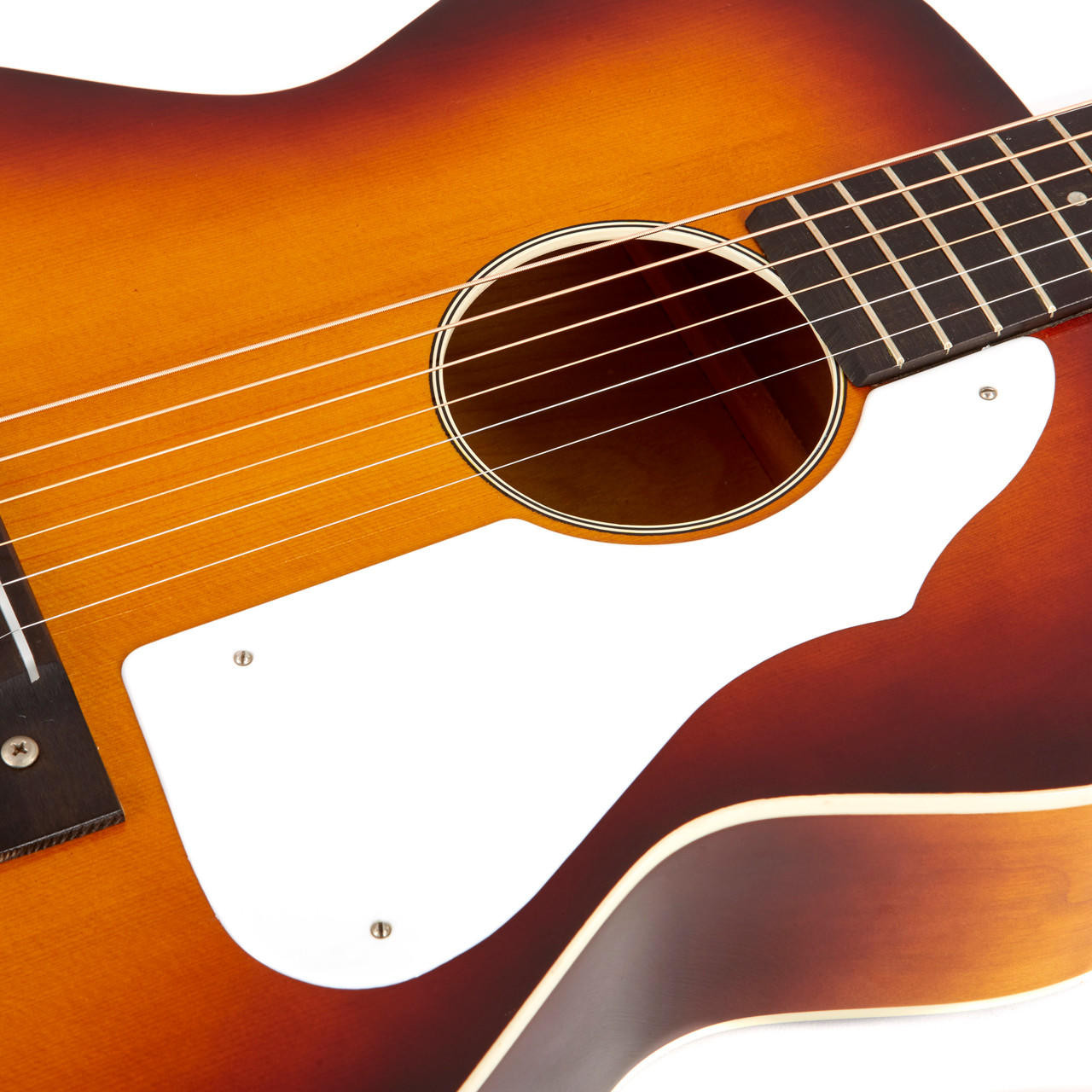 Vintage Silvertone Model 319-12149 Flat Top Acoustic Sunburst 1969