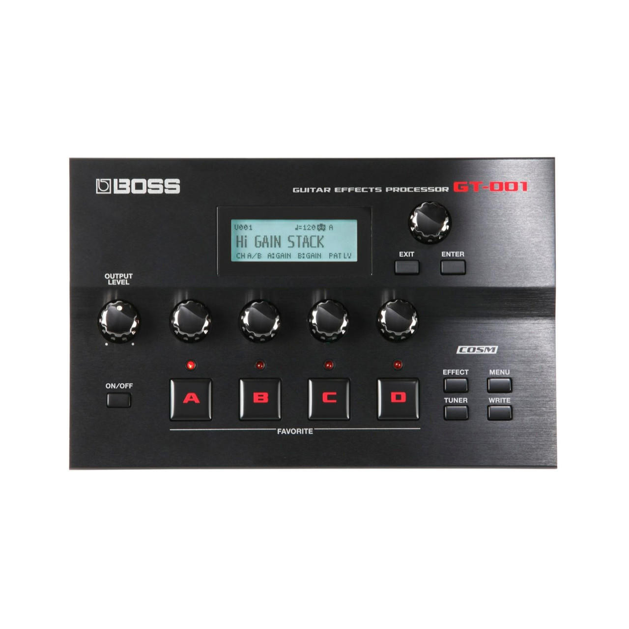 Boss GT-001 Table Top Guitar Effects Processor | Cream City Music