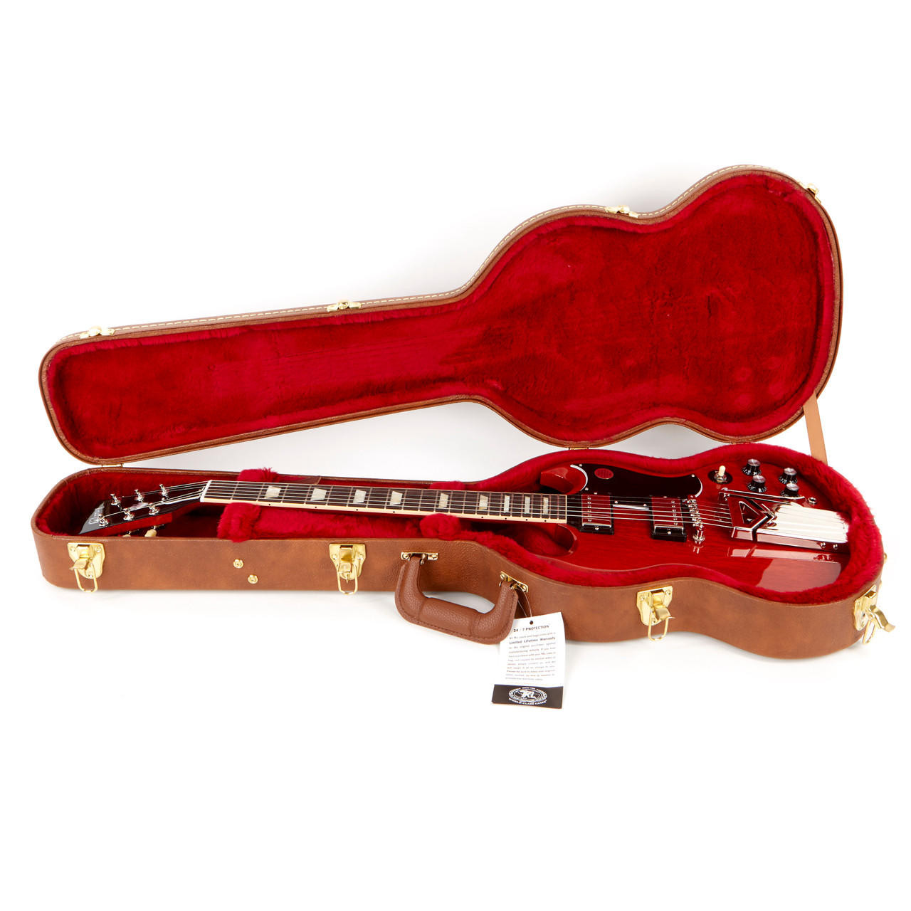 Gibson SG Standard '61 with Sideways Vibrola - Cherry | Cream City