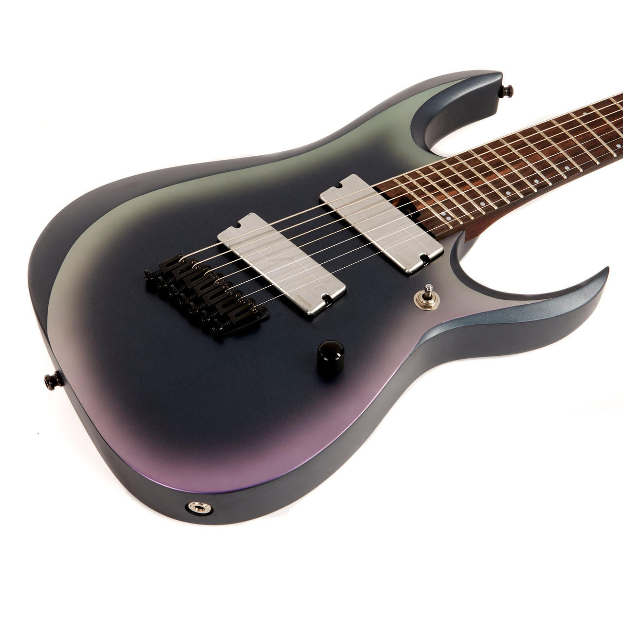 Ibanez RGD71ALMS Axion Label 7-String - Black Aurora Burst Matte