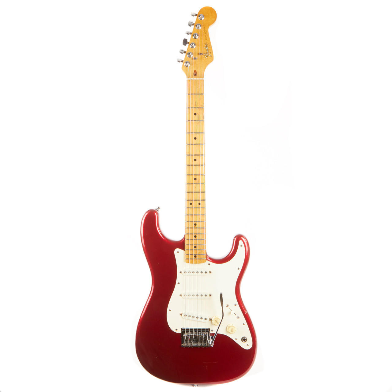 Vintage Fender Stratocaster Candy Apple Red 1984 | Cream