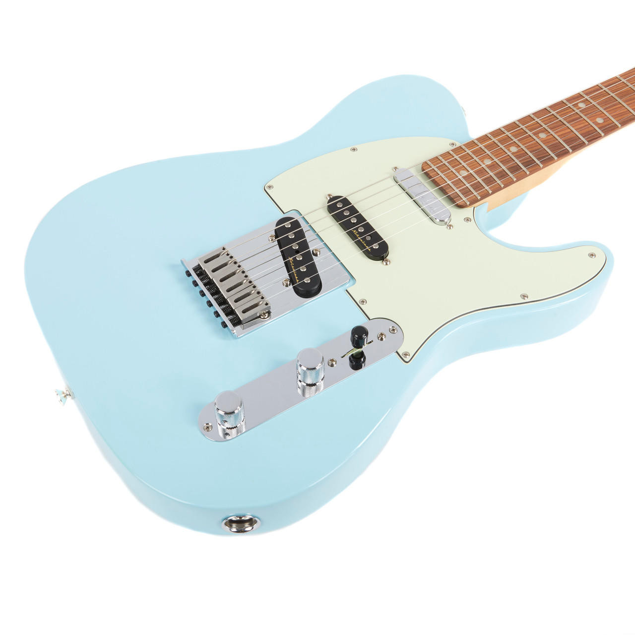 Fender Deluxe Nashville Telecaster Pau Ferro - Daphne Blue | Cream