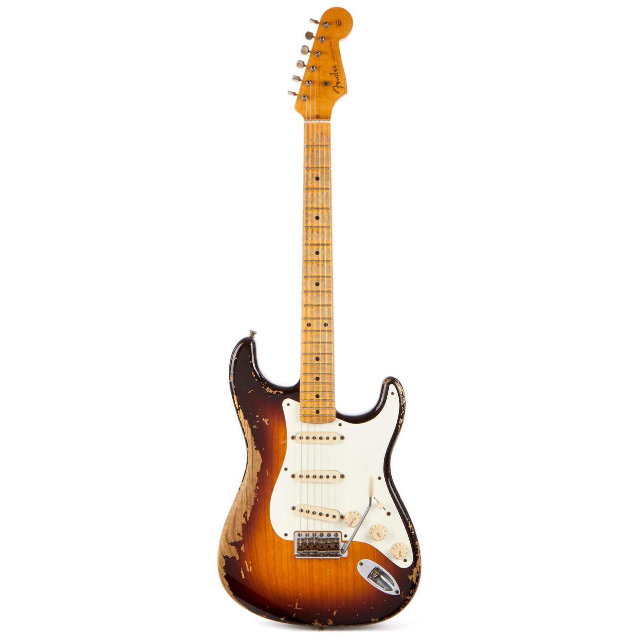 Used Fender Custom Shop 1956 Stratocaster Relic Sunburst 2012 