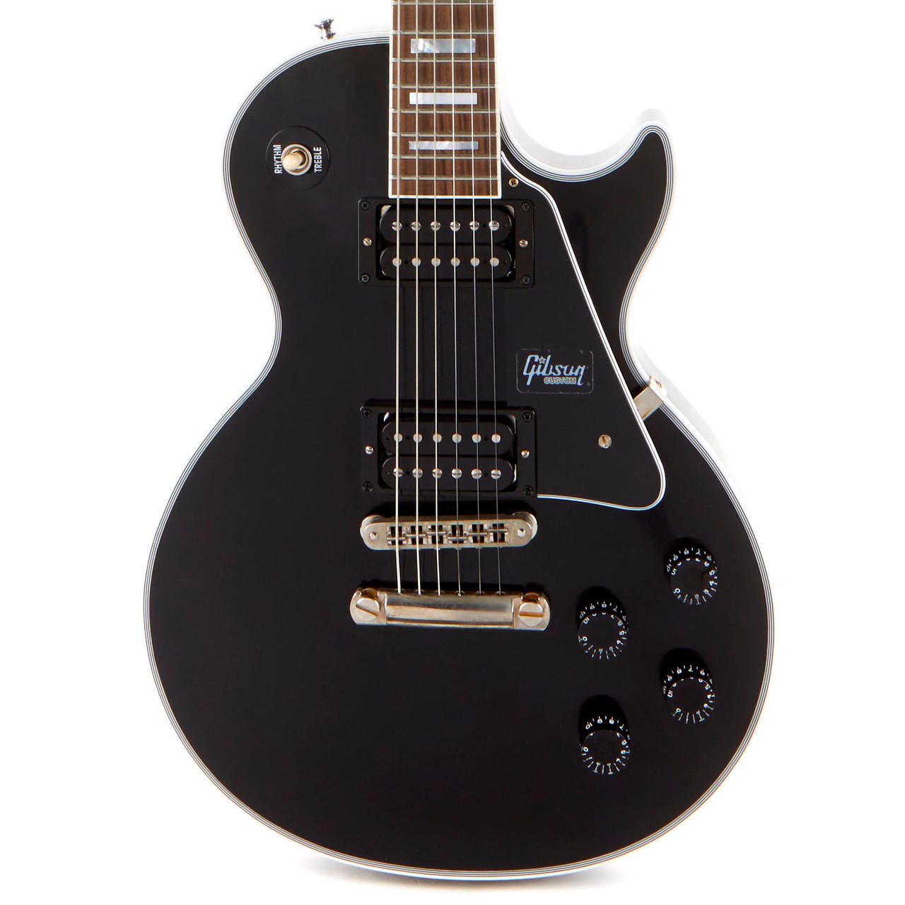 Used Gibson Exclusive Custom Shop Les Paul Custom VOS Ebony 2019