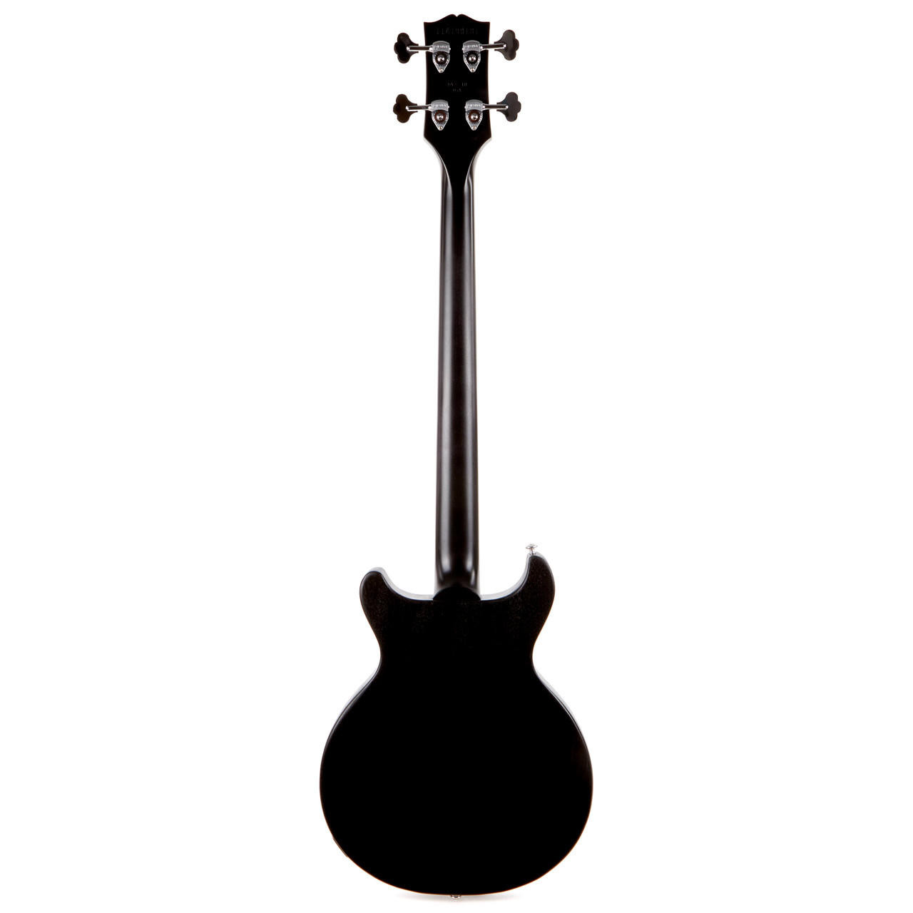 Used Gibson Les Paul Junior Tribute DC Bass - Worn Ebony | Cream
