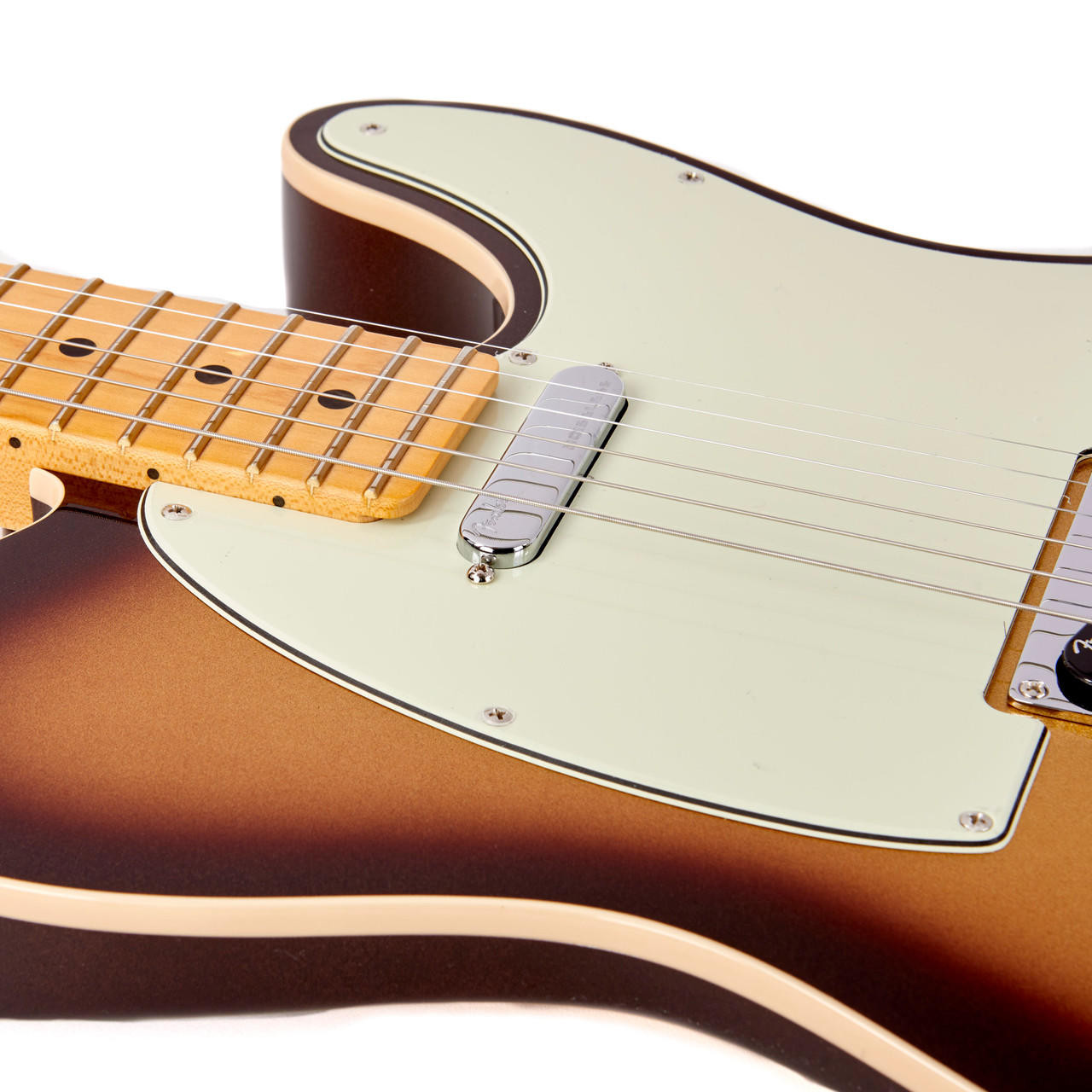 Fender American Ultra Telecaster Maple - Mocha Burst | Cream City