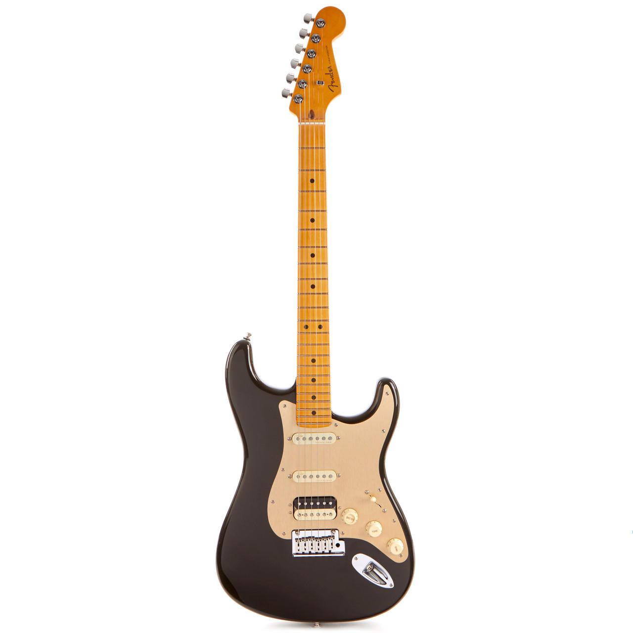Fender American Ultra Stratocaster HSS Maple - Texas Tea | Cream