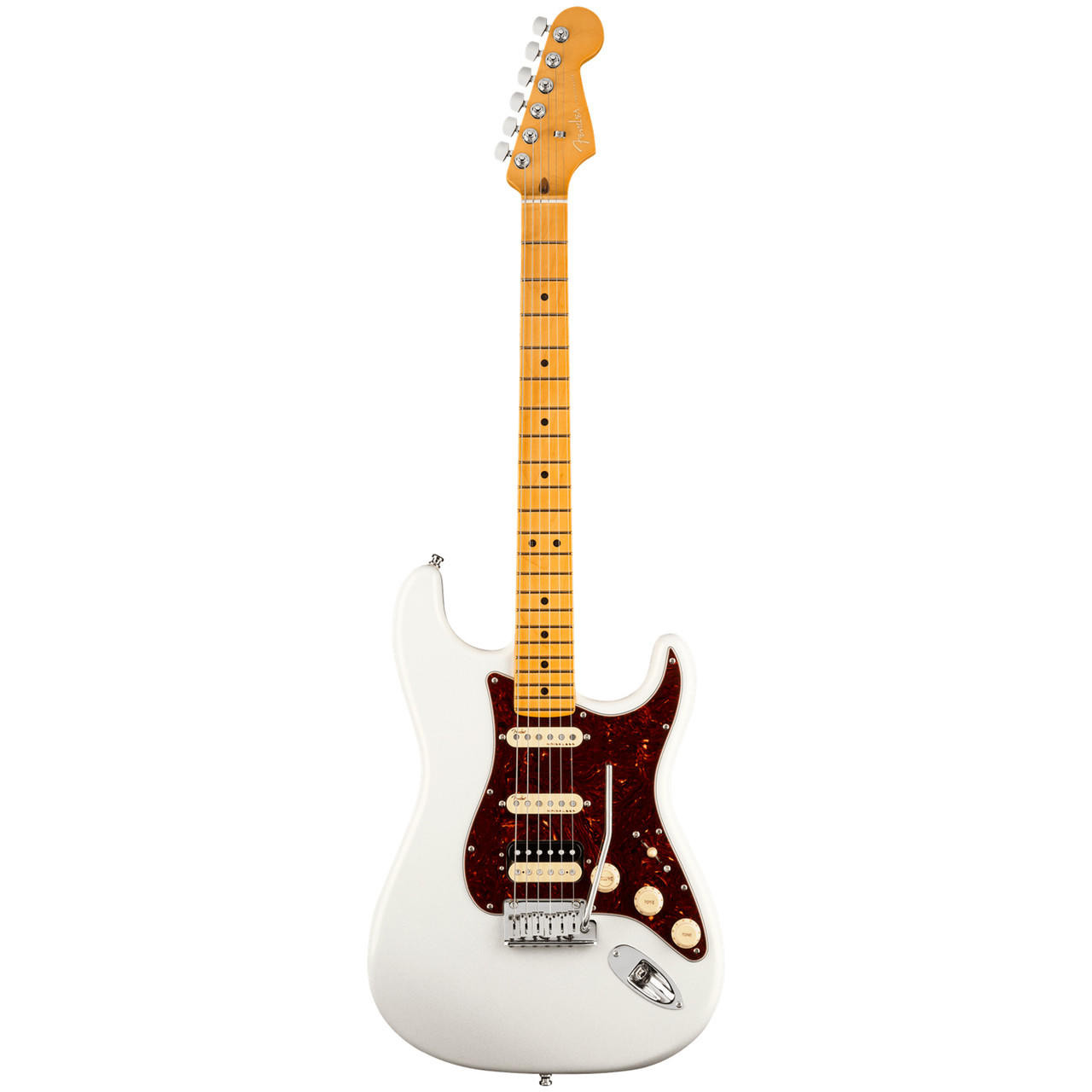 Fender American Ultra Stratocaster HSS Maple - Arctic Pearl